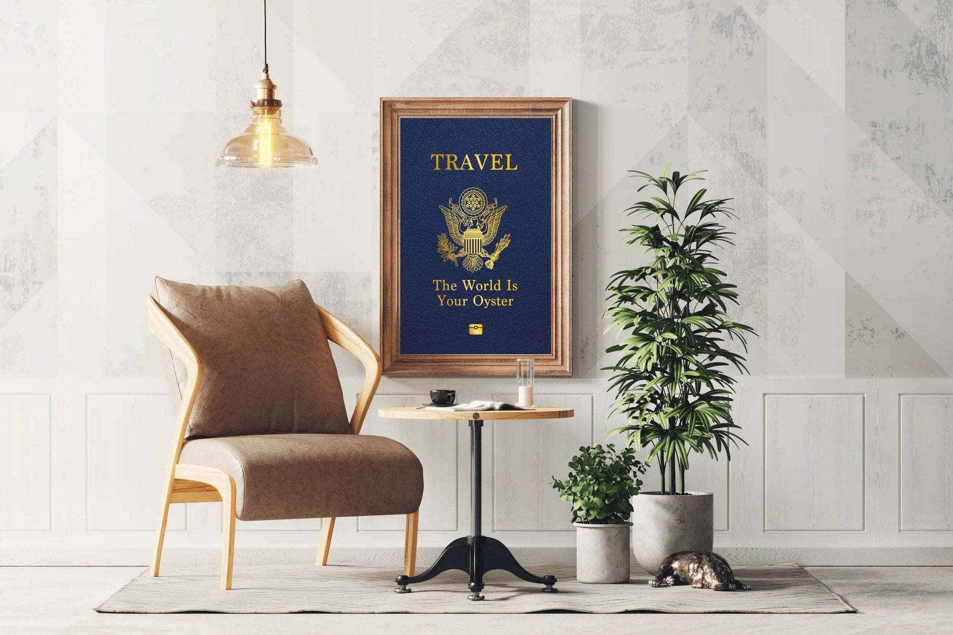 Travel Passport Wall Art - beink online art store