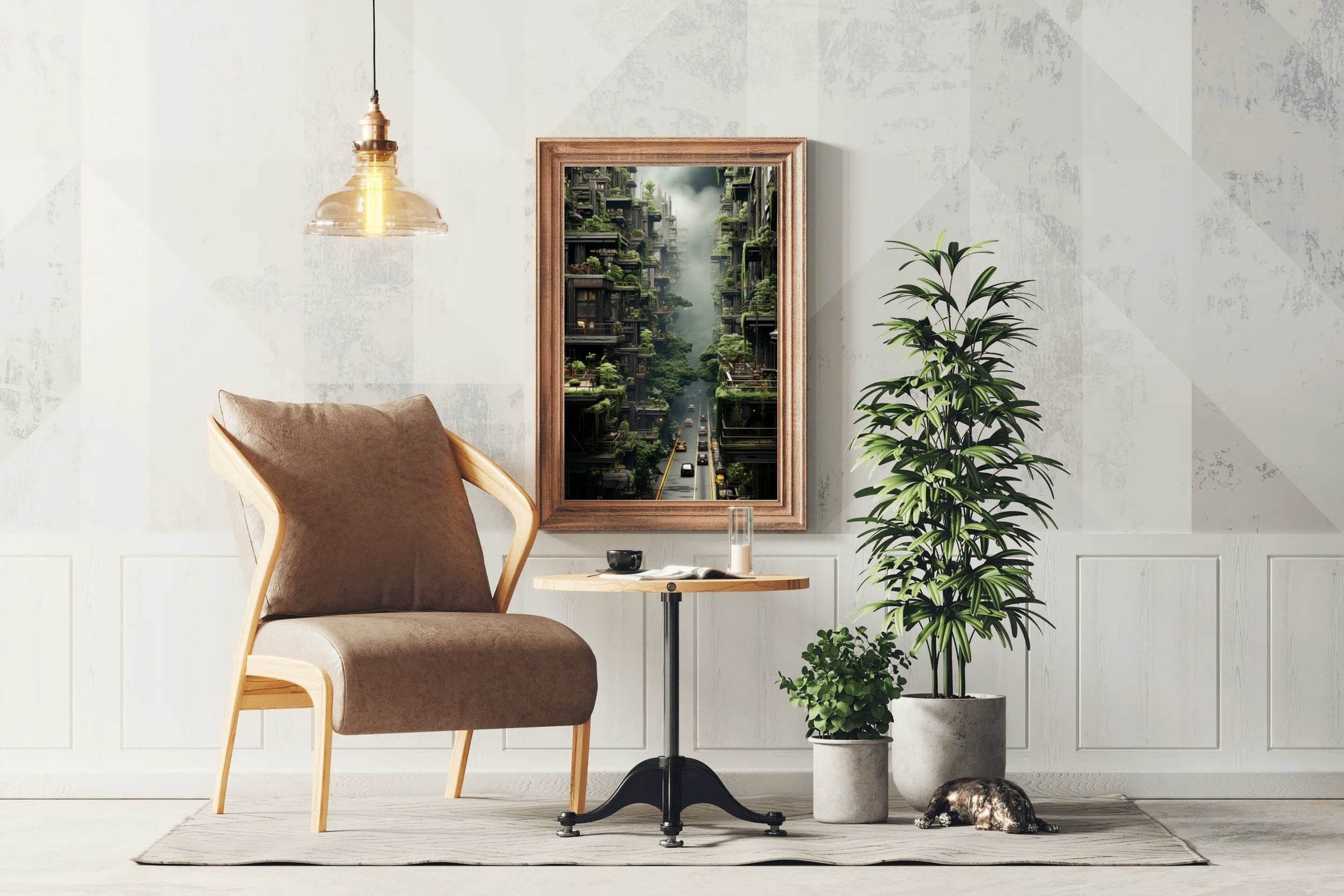 Vegetation Of The City Wall Art - beink online art store