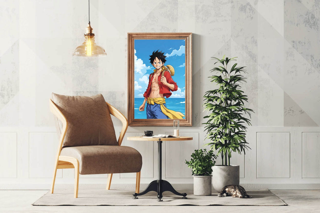 Monkey D. Luffy Anime Wall Art - beink online art store