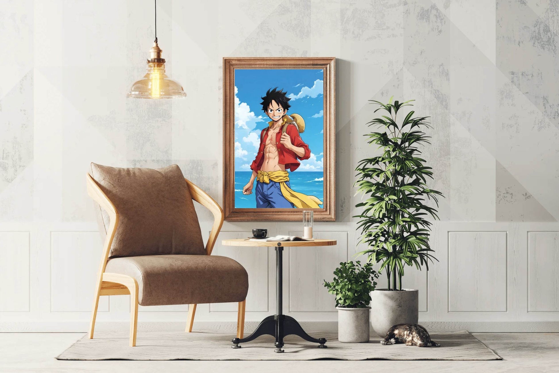 Monkey D. Luffy Anime Wall Art - beink online art store