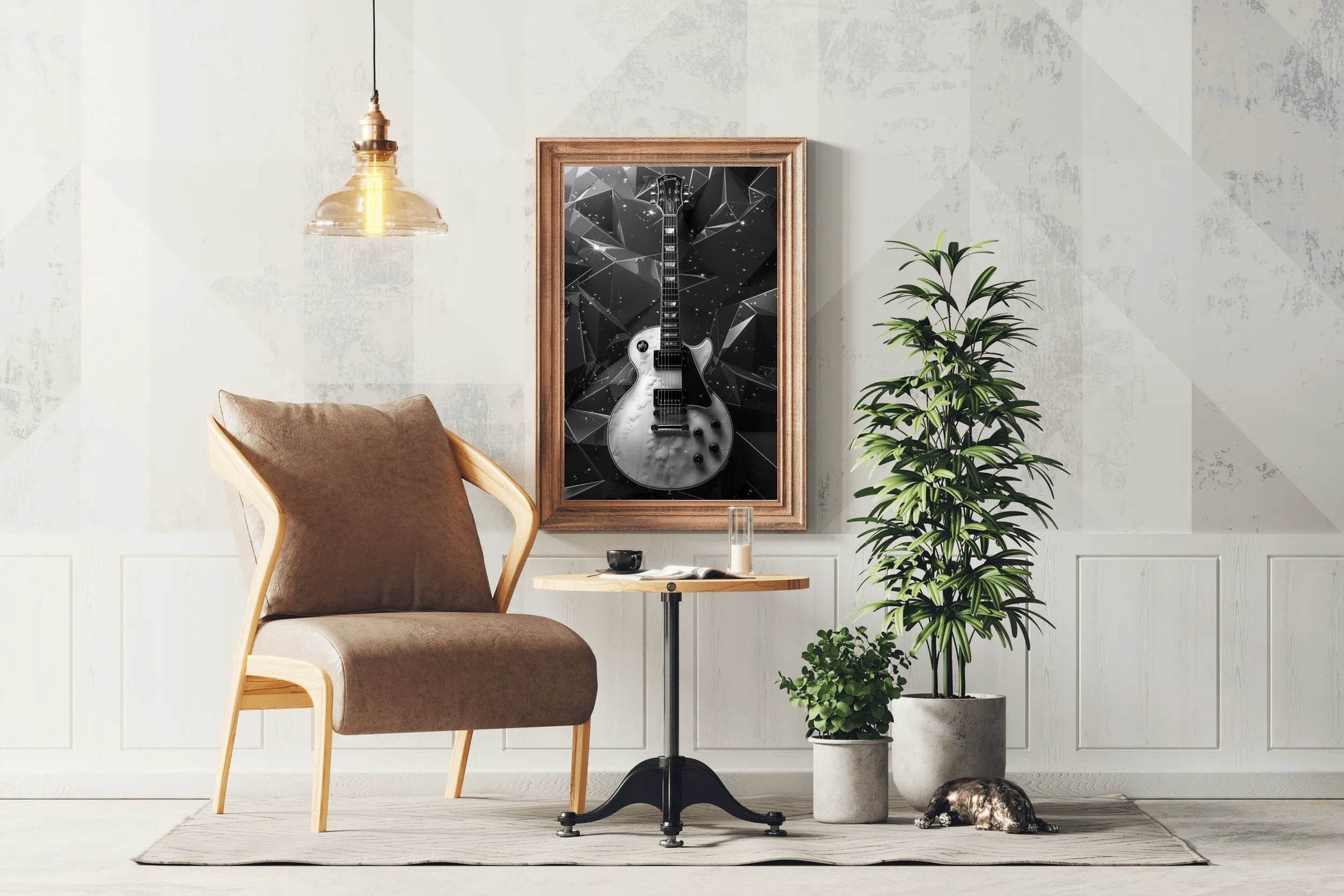 Classic Rock Guitar Wall Art - beink online art store