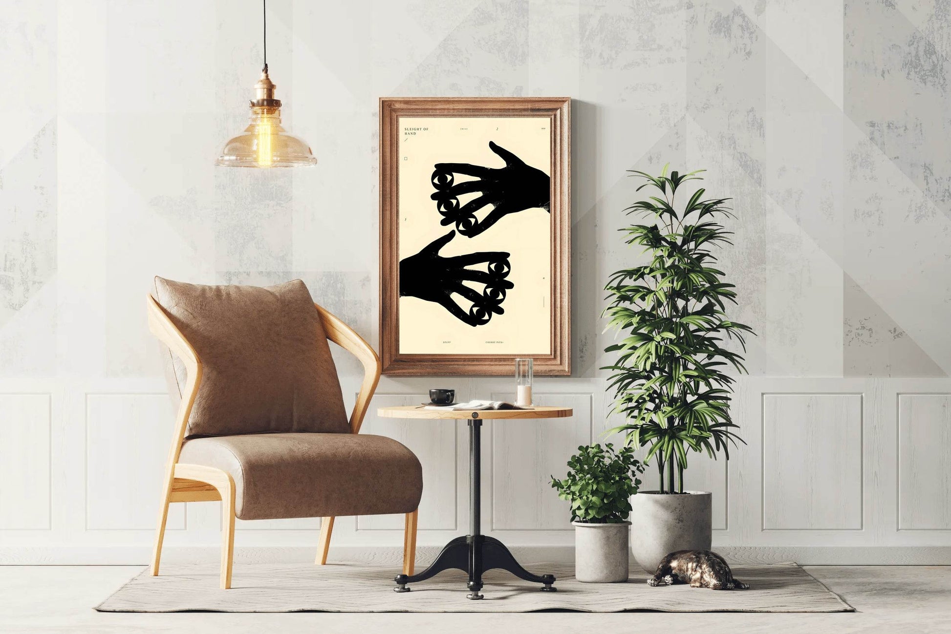 Sleight of Hand Modern Wall Art - beink online art store