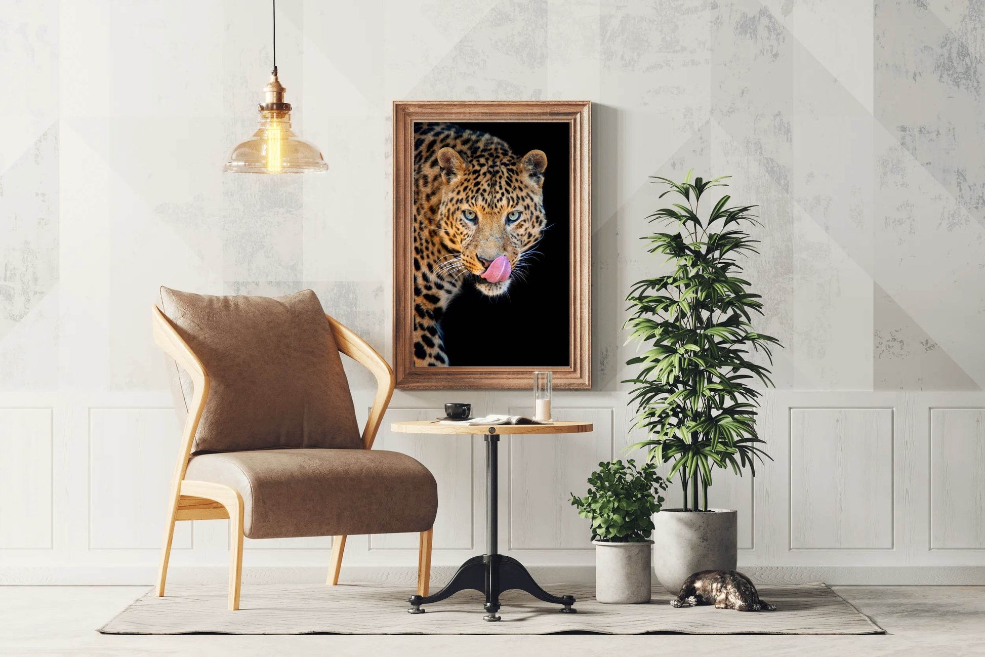 Amur Leopard Animal Wall Art - beink online art store