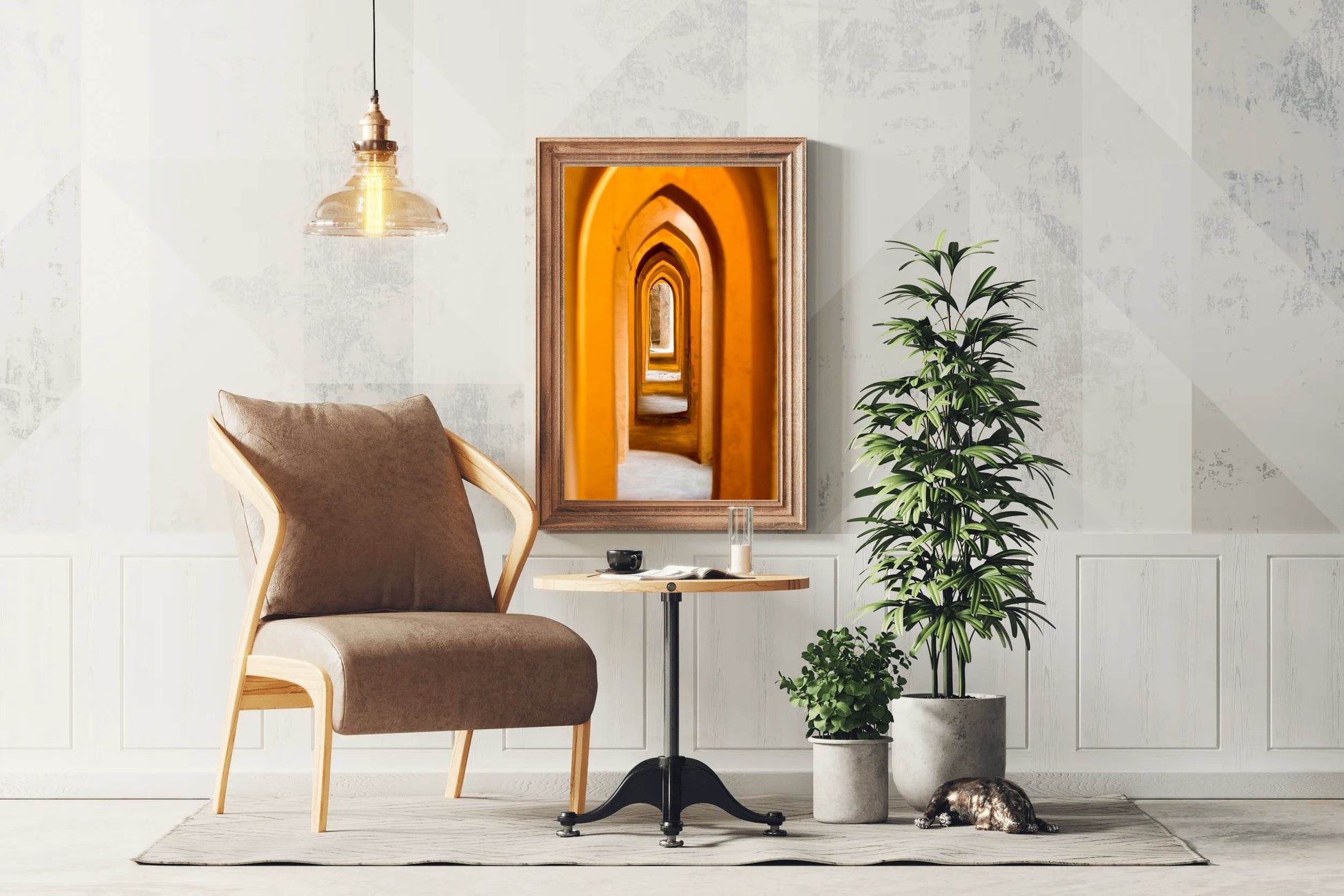 Golden Arches to Infinity Wall Art - beink online art store
