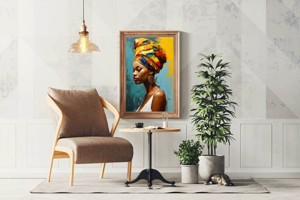 African Women Canvas Wall Art - beink online art store
