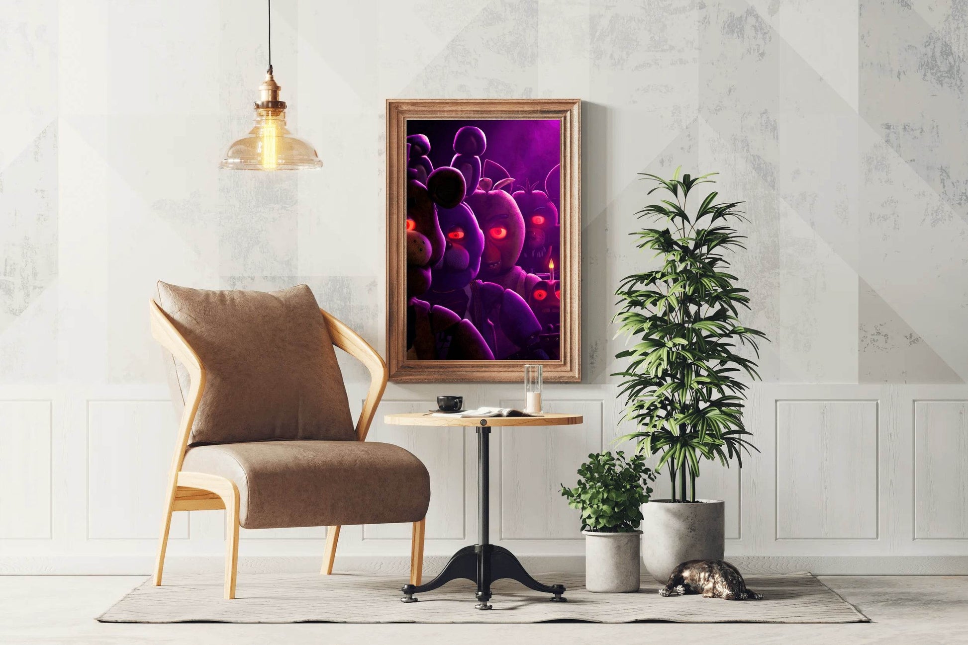Five Nights at Freddy's Bear Wall Art - beink online art store