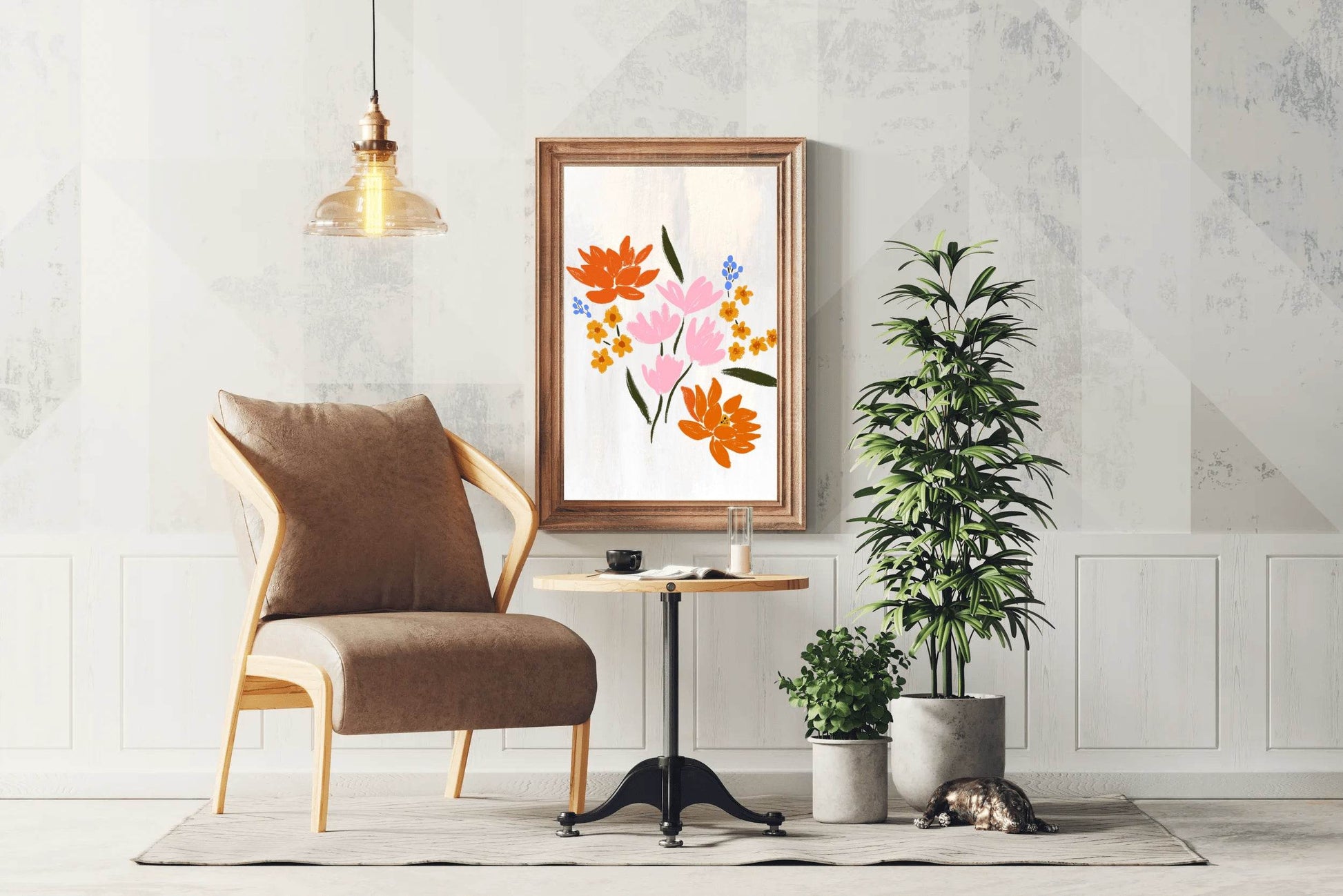 Spring Flowers Wall Art - beink online art store
