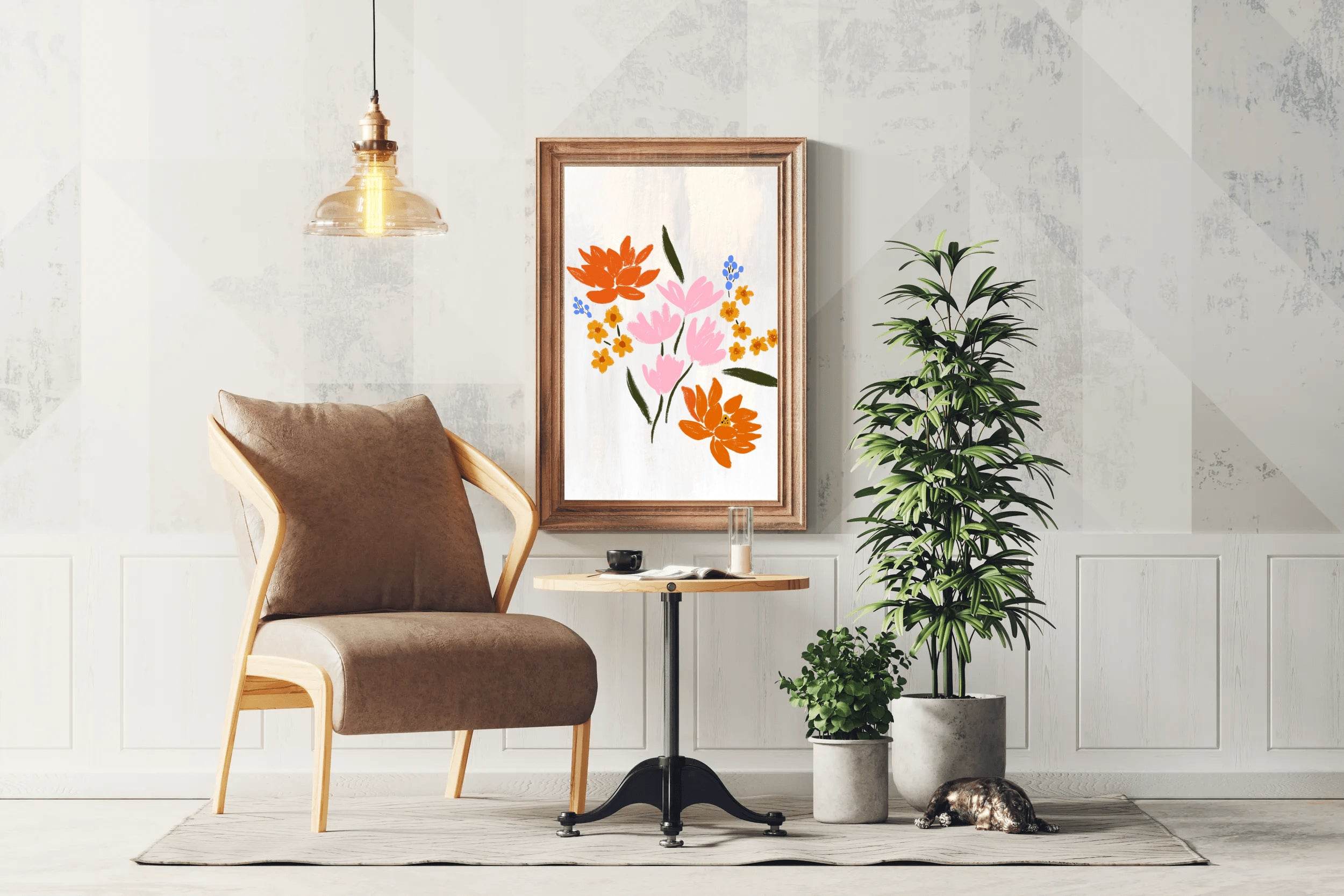 Spring Flowers Wall Art - beink online art store
