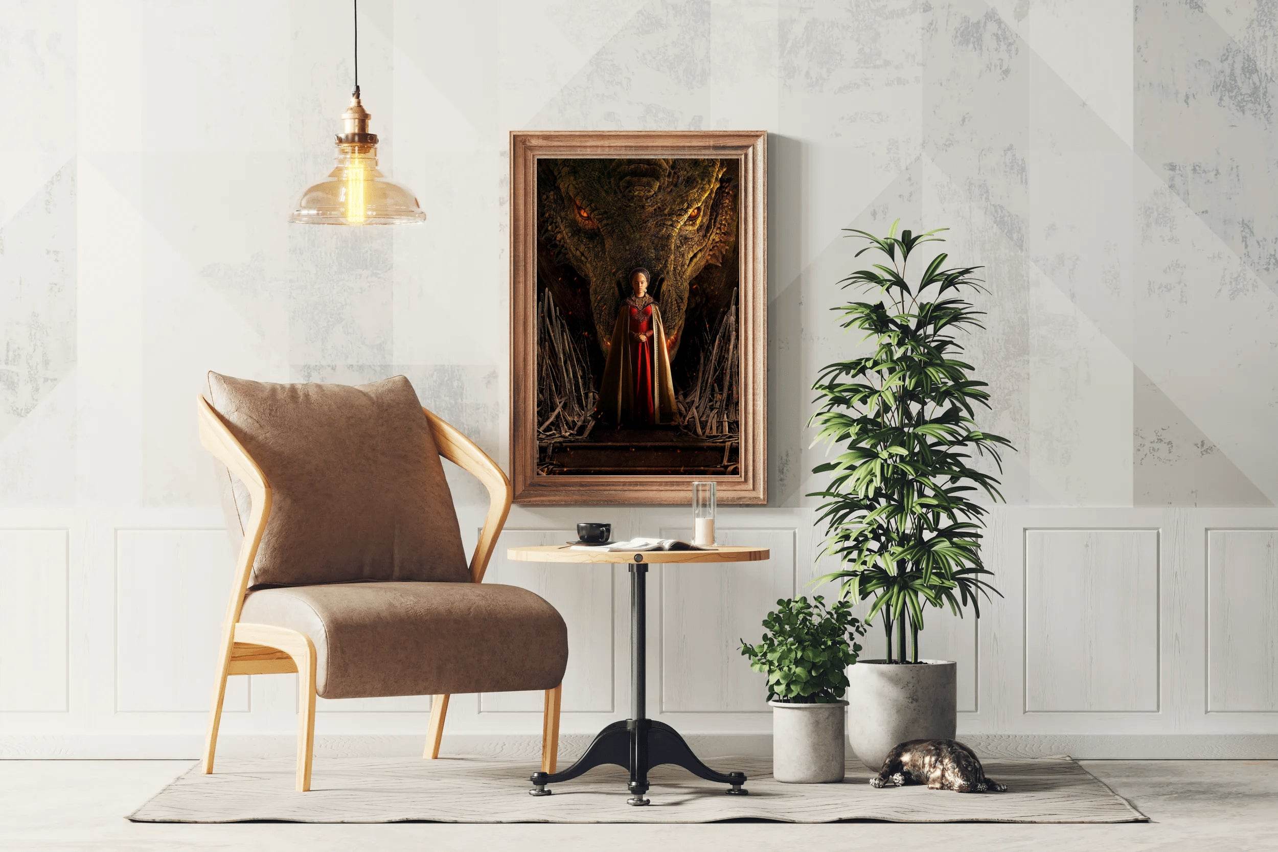 House of the Dragon Rhaenyra Targaryen Wall Art - beink online art store