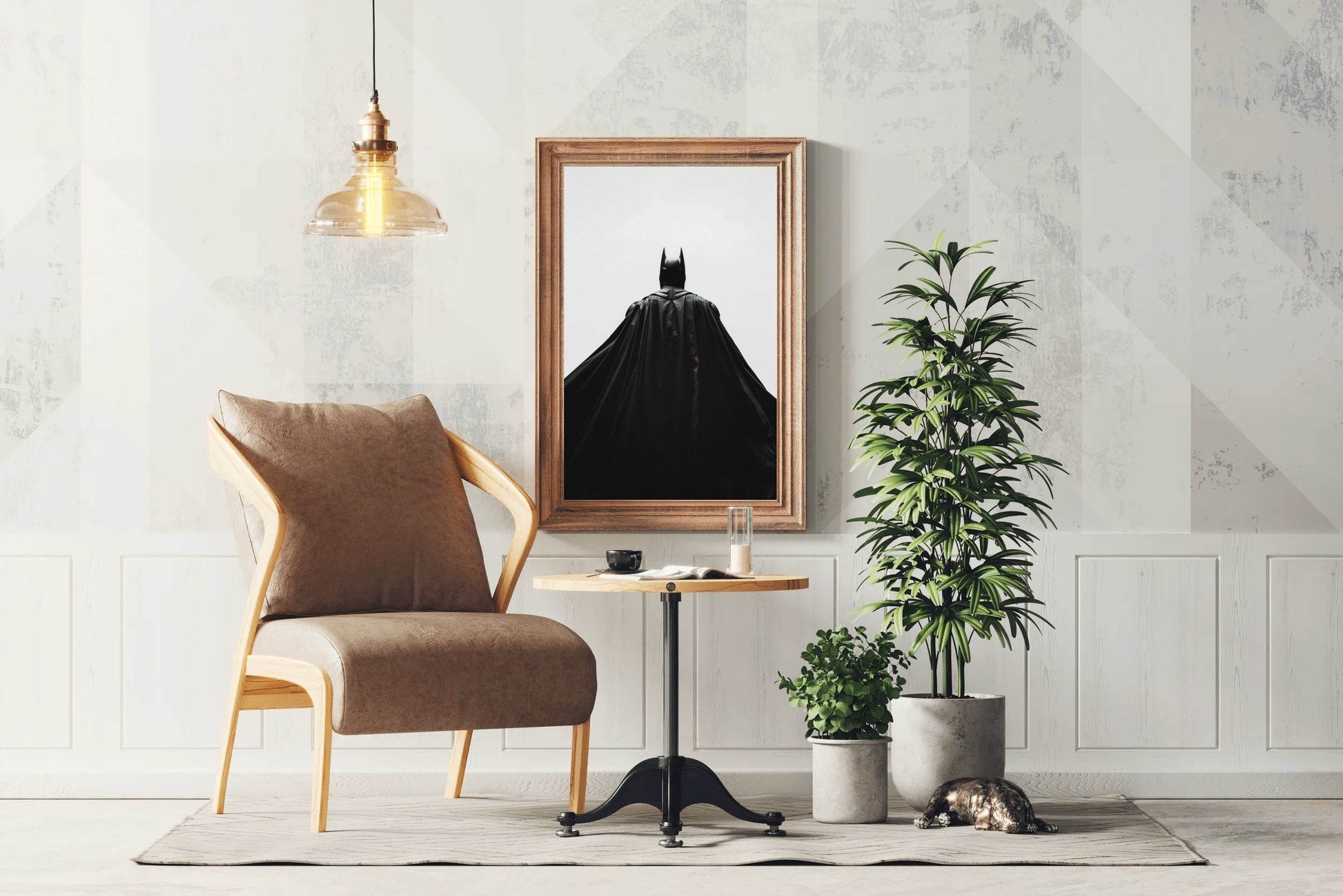 Dark Knight Silhouette Batman Wall Art - beink online art store