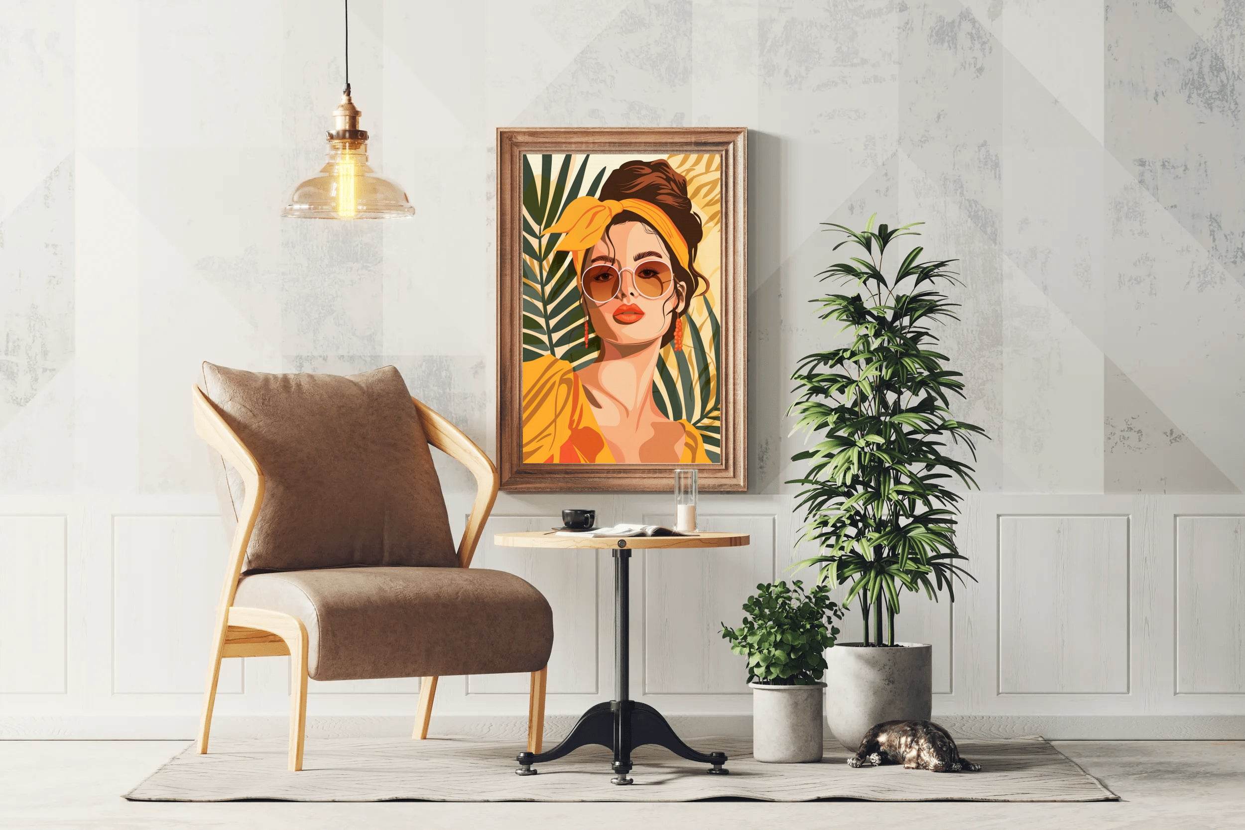 Portrait of Pure Elegance ArtWork - beink online art store