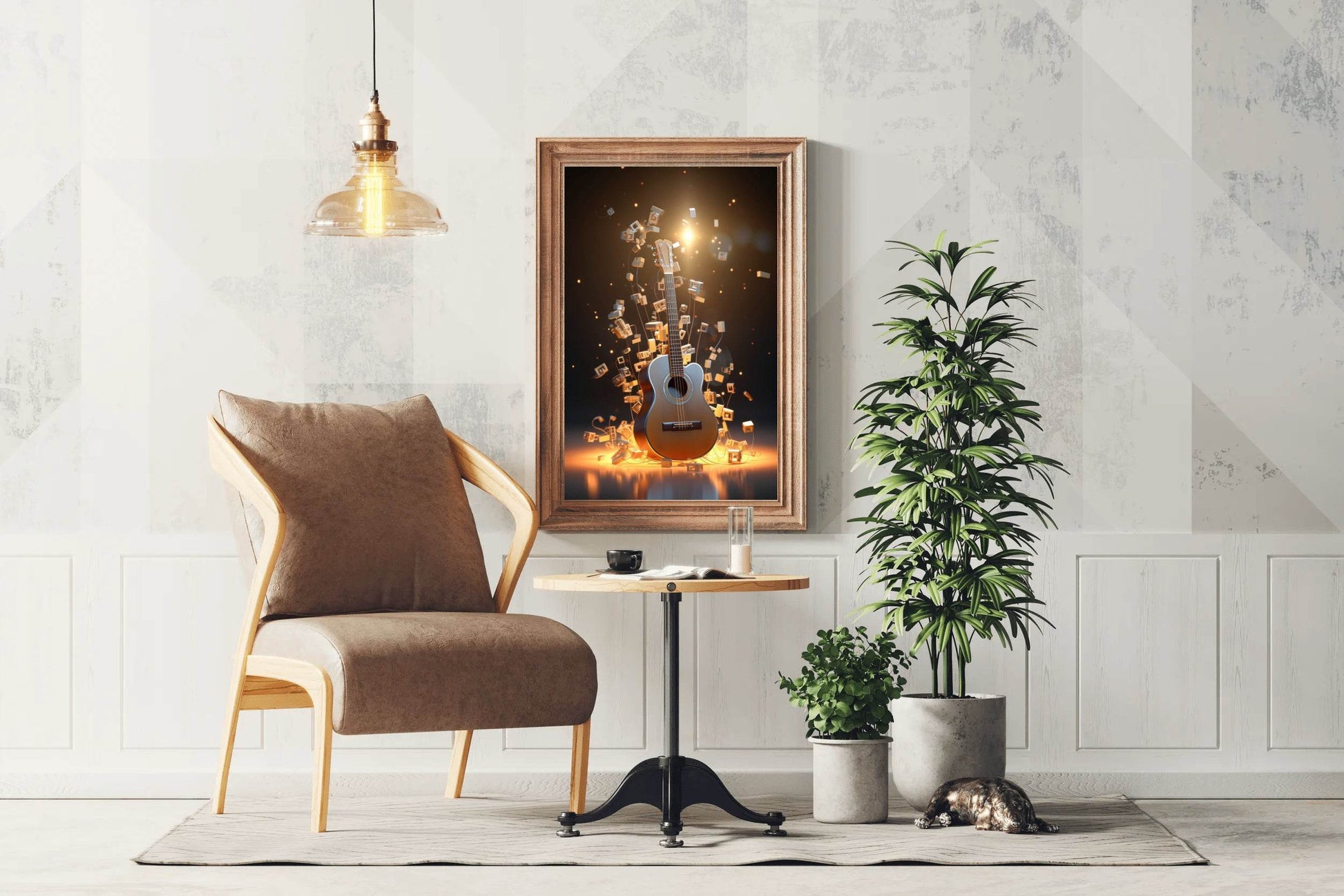 Brilliant Electric Guitar Wall Art - beink online art store