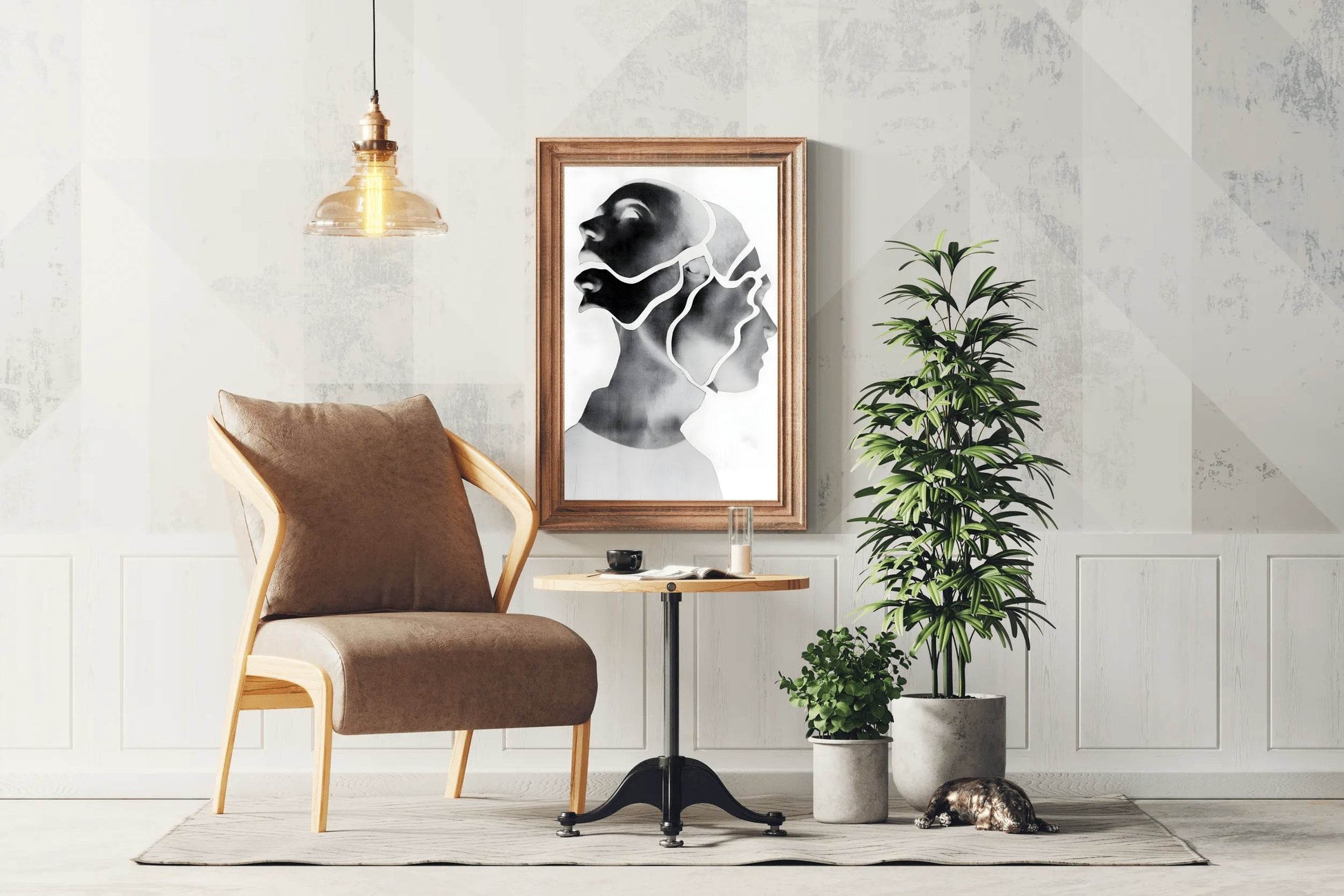 Fragmented Identity Modern Wall Art - beink online art store