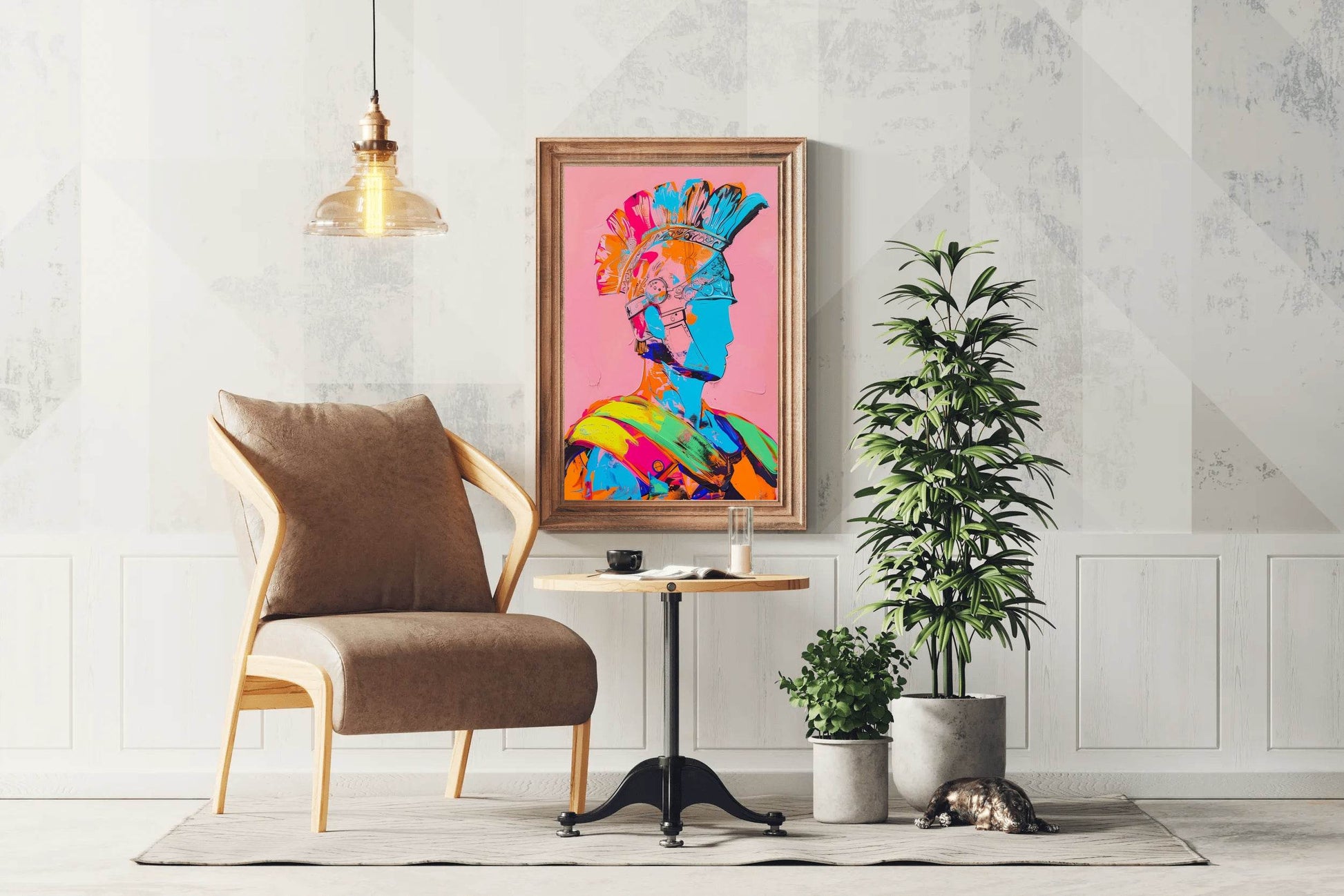 Roman Gladiator Paintings Wall Art - beink online art store