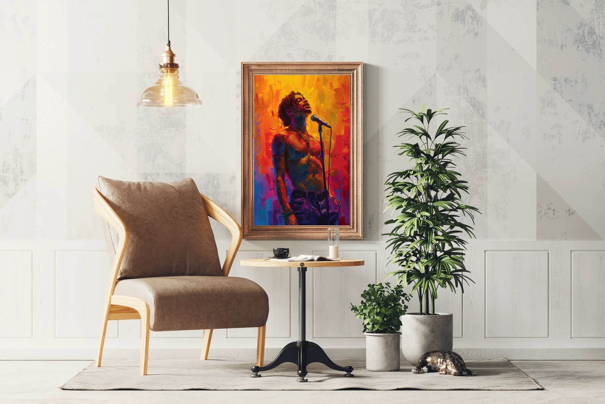 Drag King Performing Wall Art - beink online art store