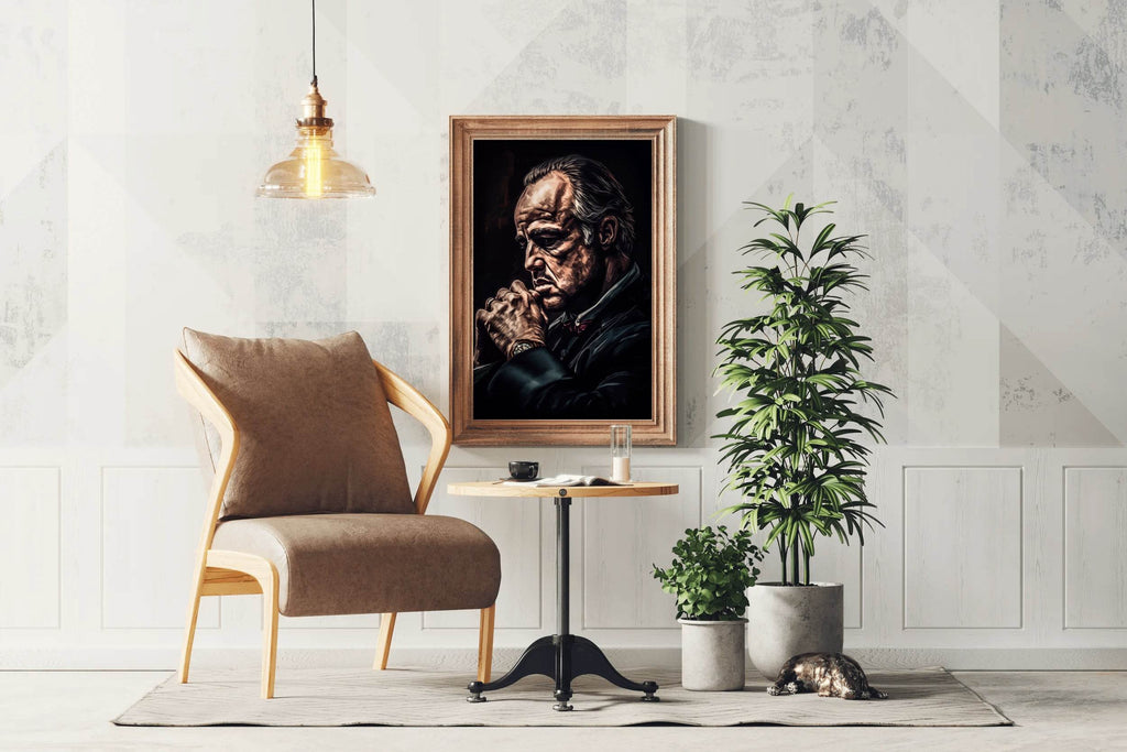 The Godfather - Don Vito Corleone Wall Art - beink online art store