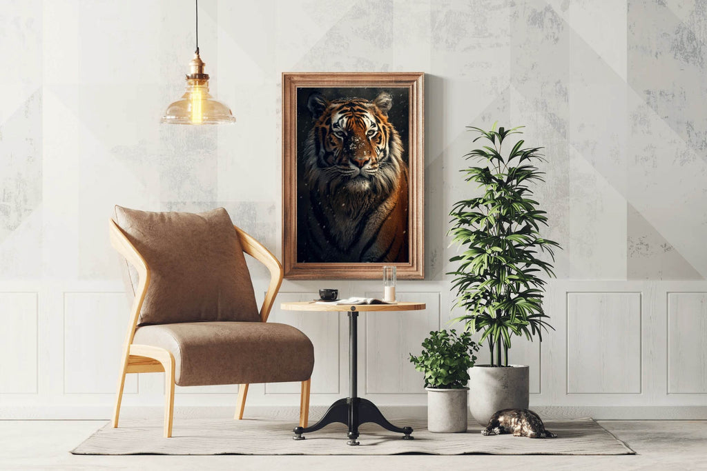 Siberian Tiger Animal Wall Art - beink online art store