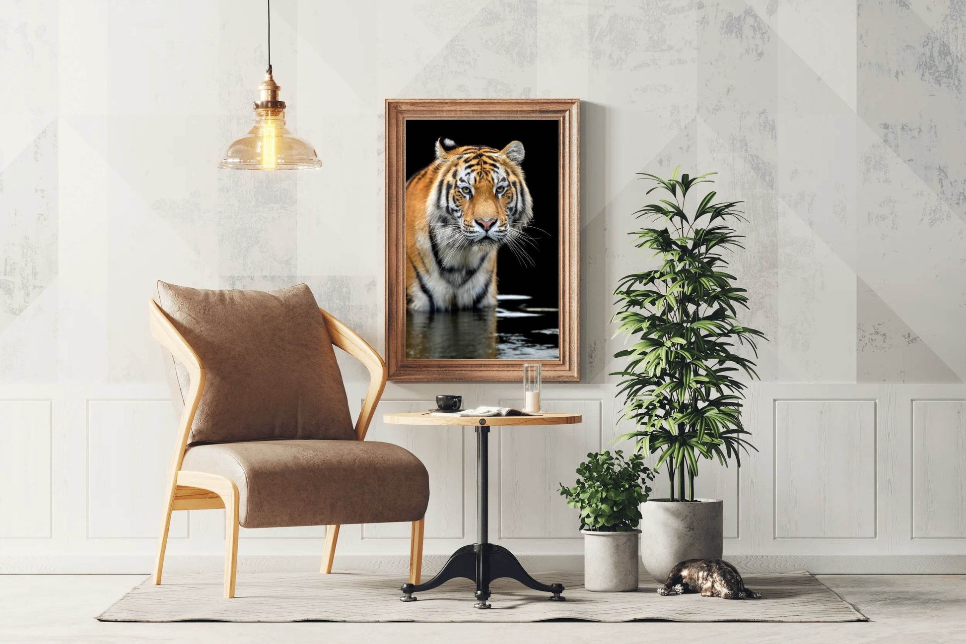 Siberian Tiger Animal Wall Art - beink online art store