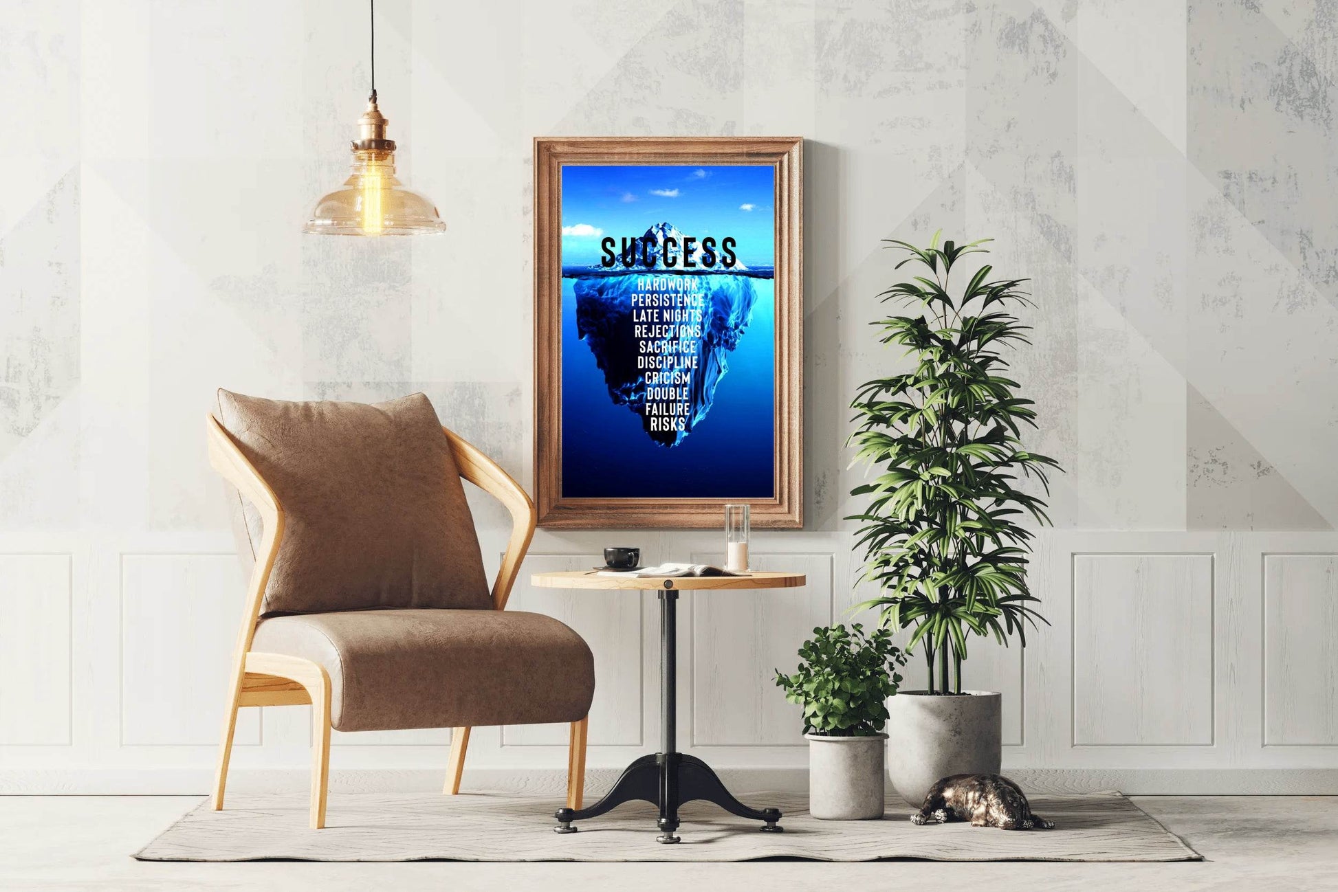 A Path to Success Motivational Wall Art - beink online art store