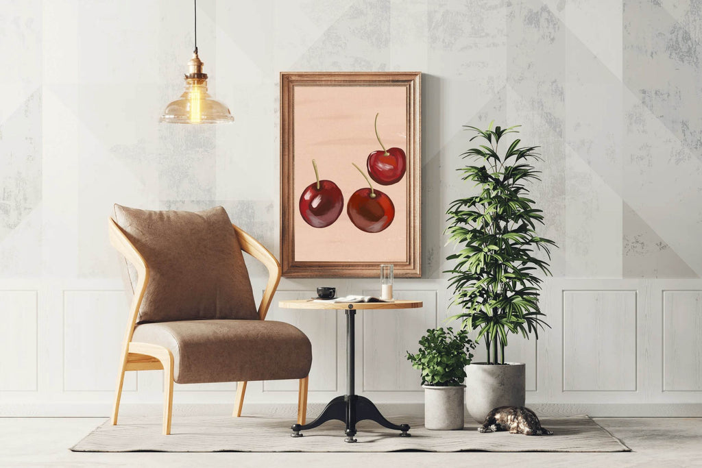 Cherry Painting Wall Art - beink online art store