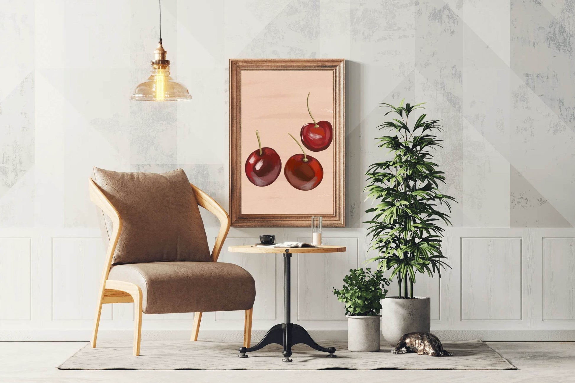 Cherry Painting Wall Art - beink online art store