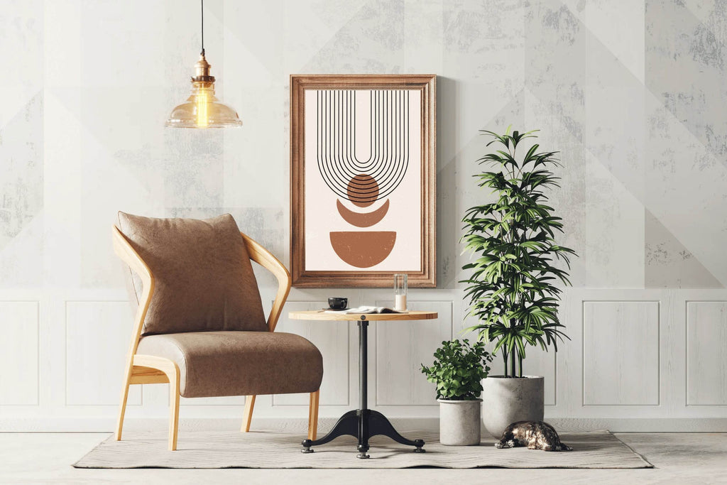 Aesthetics of Geometric Balance Shapes Wall Art - beink online art store