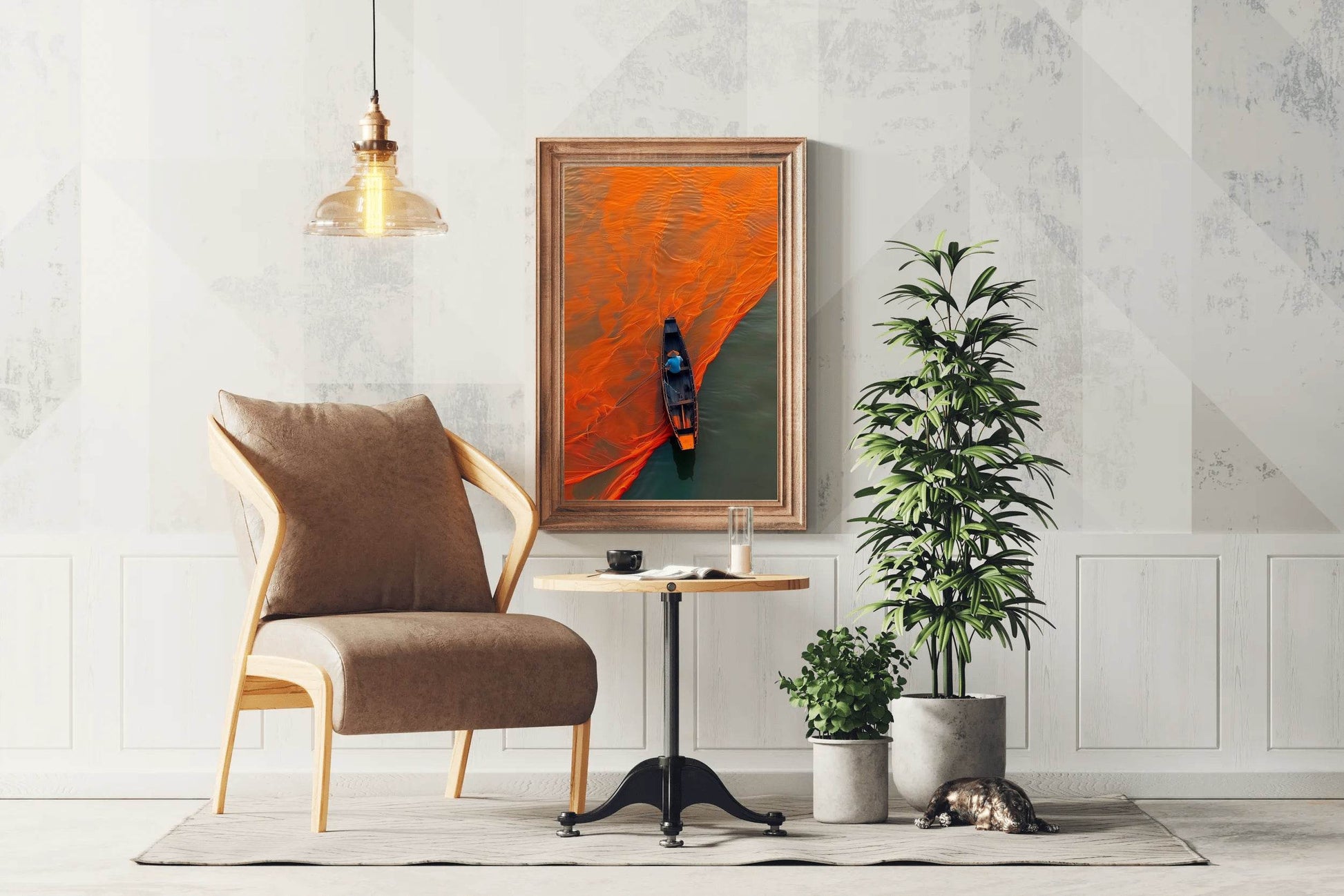 Fishing Boat Wall Art - beink online art store