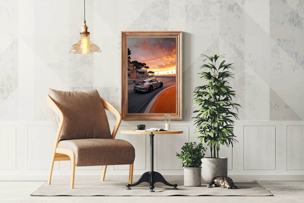 Porsche GT3 RS Facelift Wall Art - beink online art store
