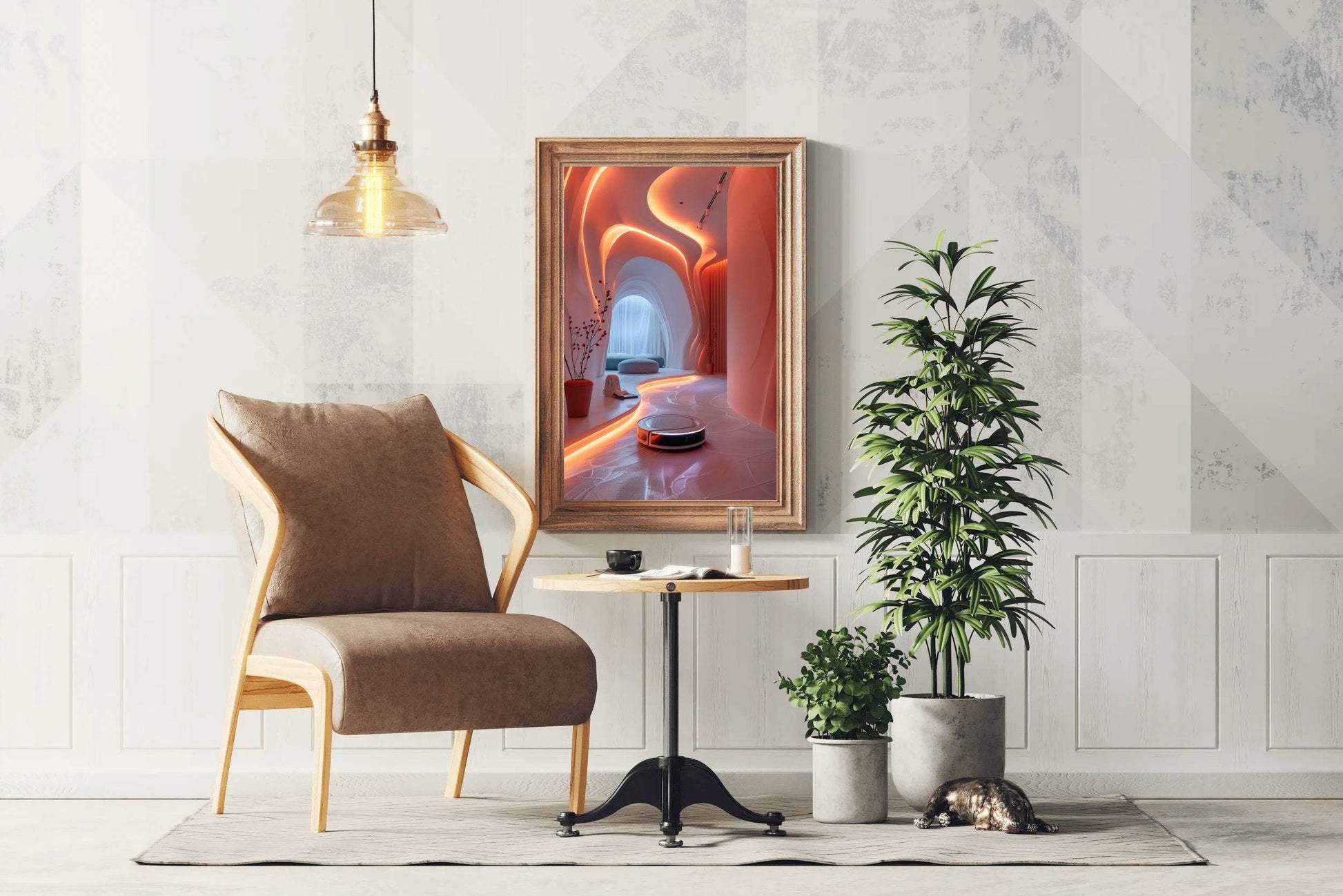 Modern architecture sketch Wall Art - beink online art store