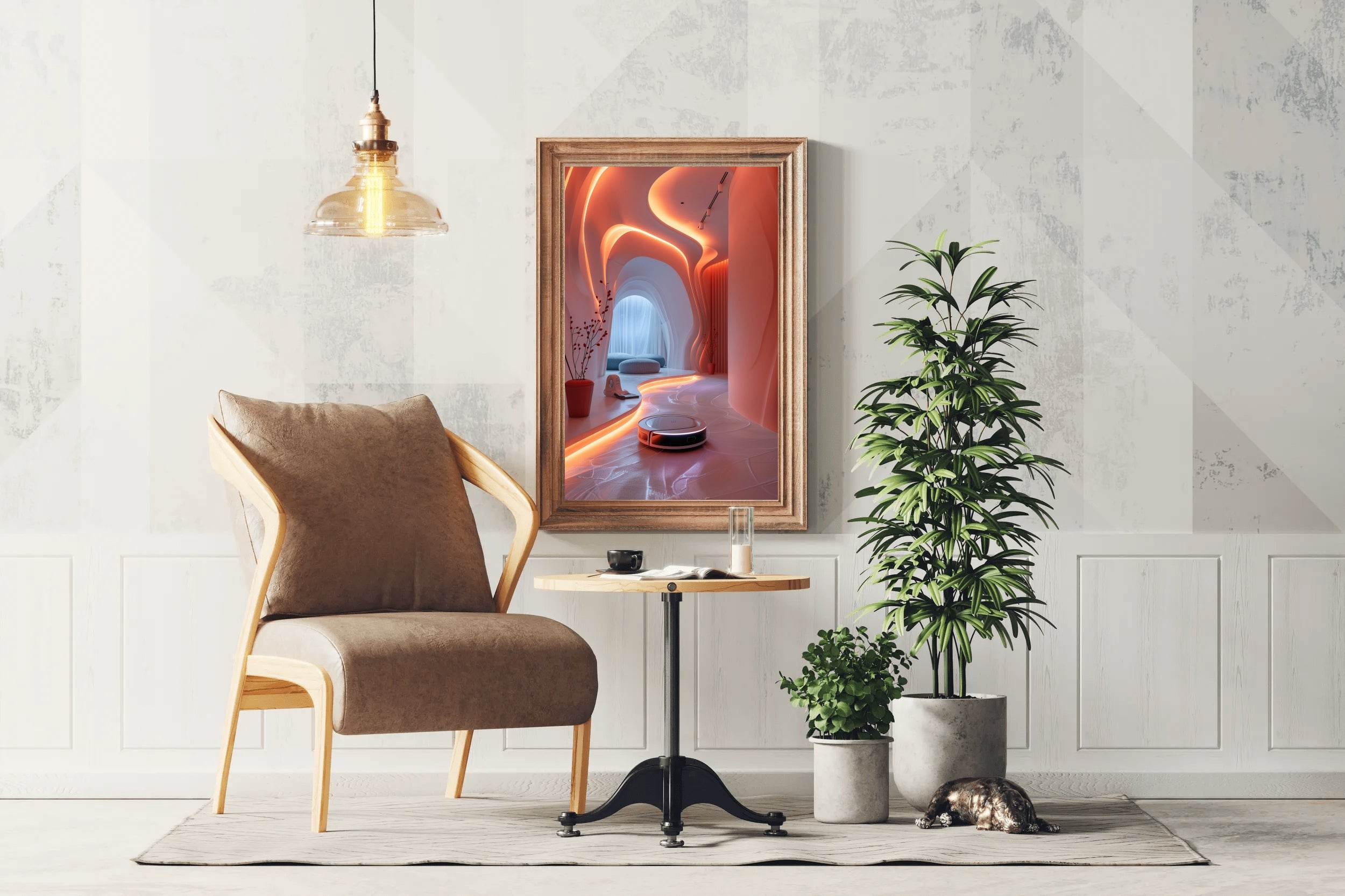 Modern architecture sketch Wall Art - beink online art store