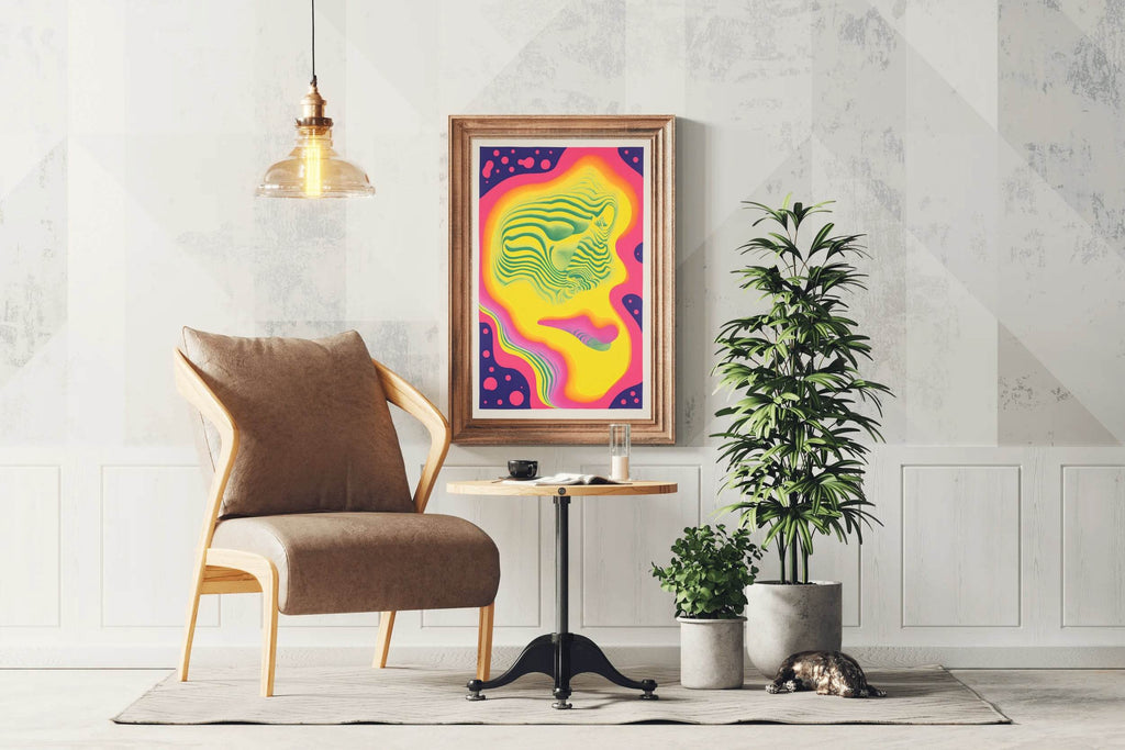 Psychedelic Painting Wall Art - beink online art store