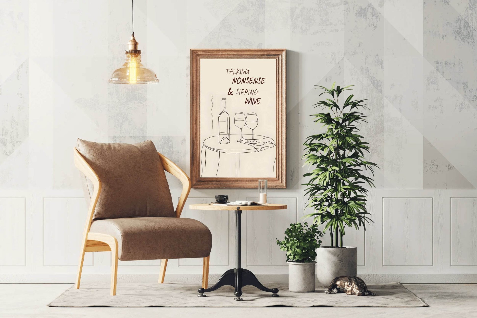Cocktail & Wine Ads Wall Art - beink online art store