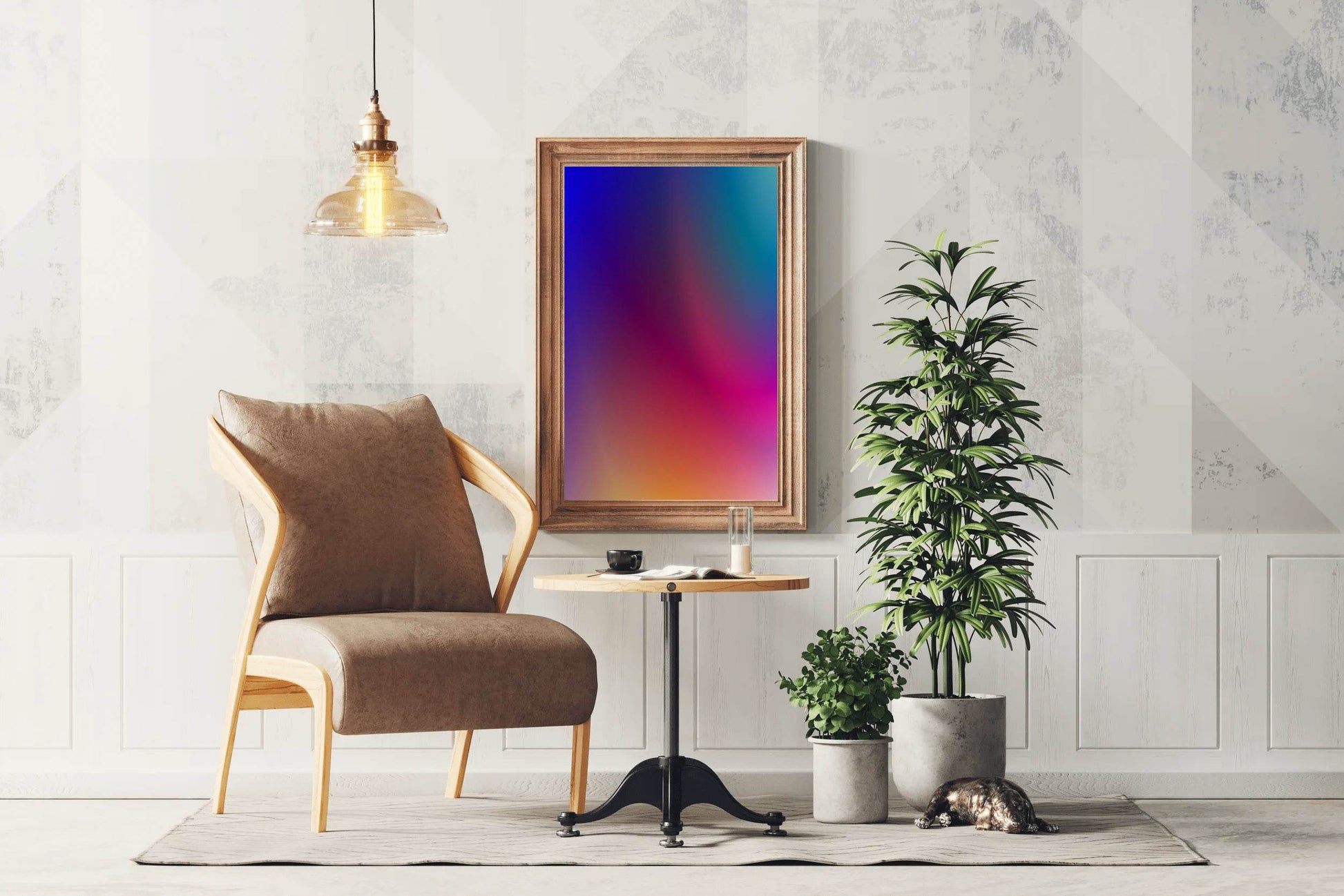Multicolor Background Abstract Wall Art - beink online art store