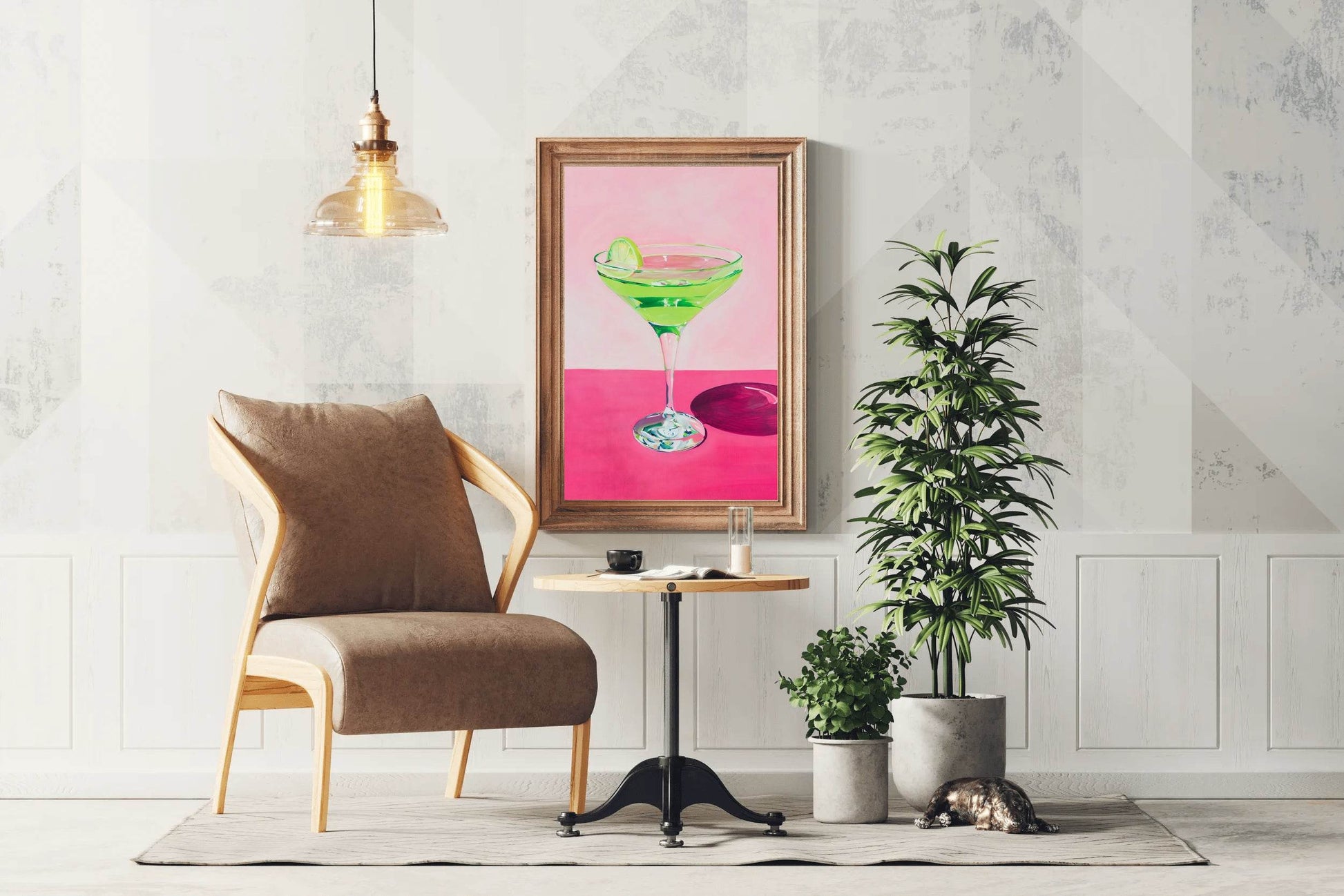 Refreshing Cocktail Margarita Wall Art - beink online art store