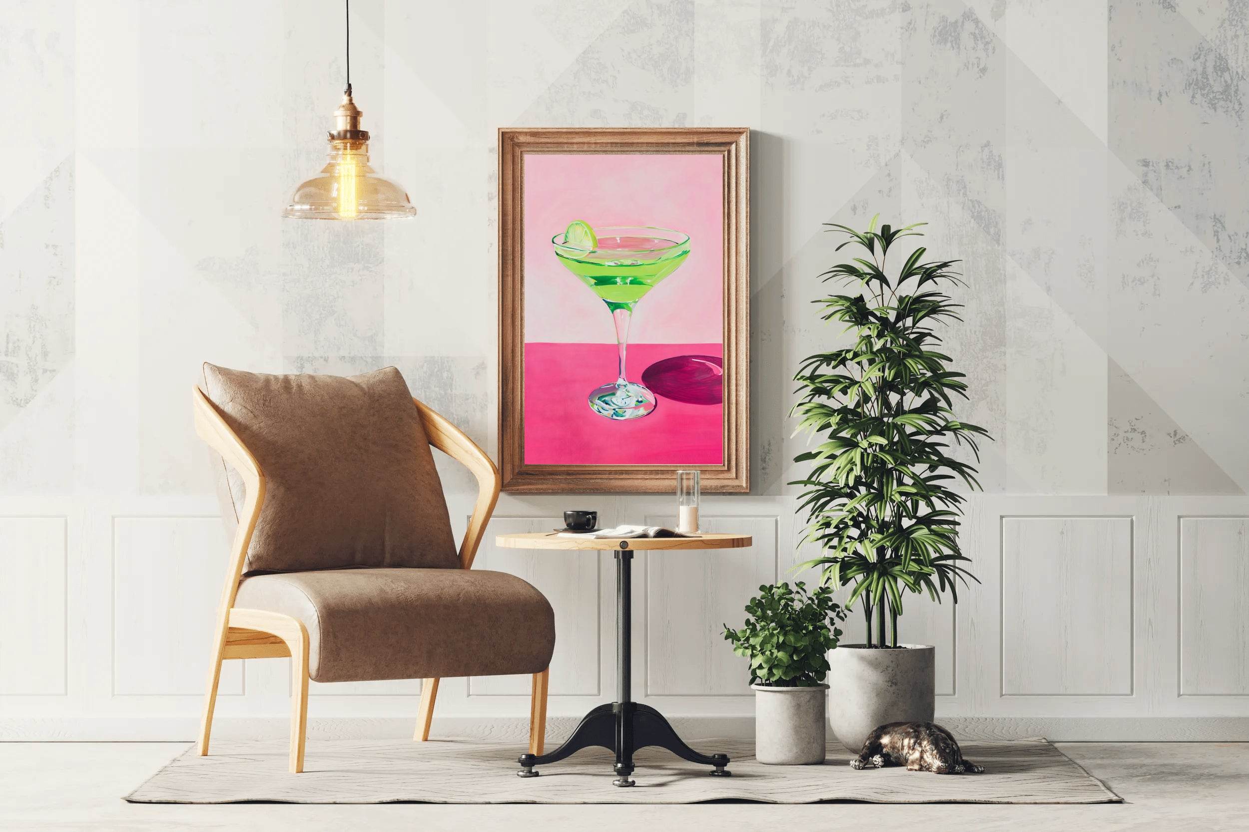 Refreshing Cocktail Margarita Wall Art - beink online art store