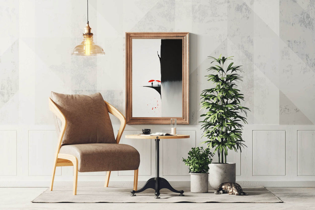 Creative Umbrella Painting Abstract Wall Art - beink online art store
