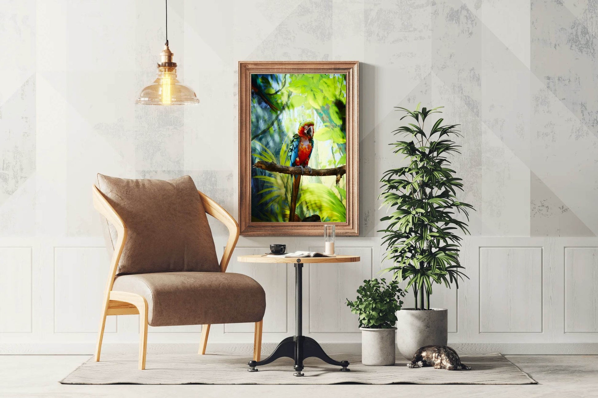 Macaw Bird Wall Art - beink online art store