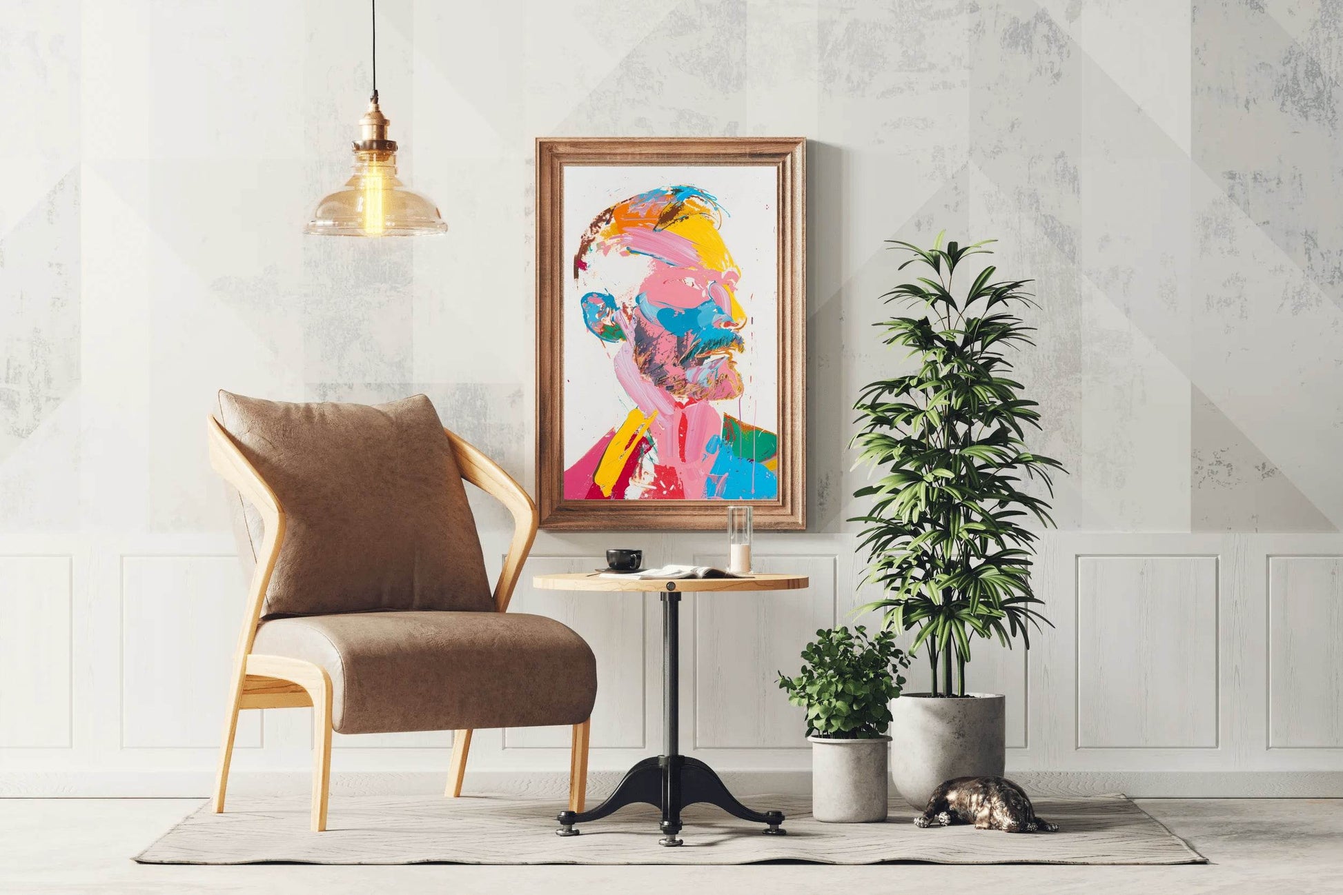 Acrylic Portrait Painting Wall Art - beink online art store