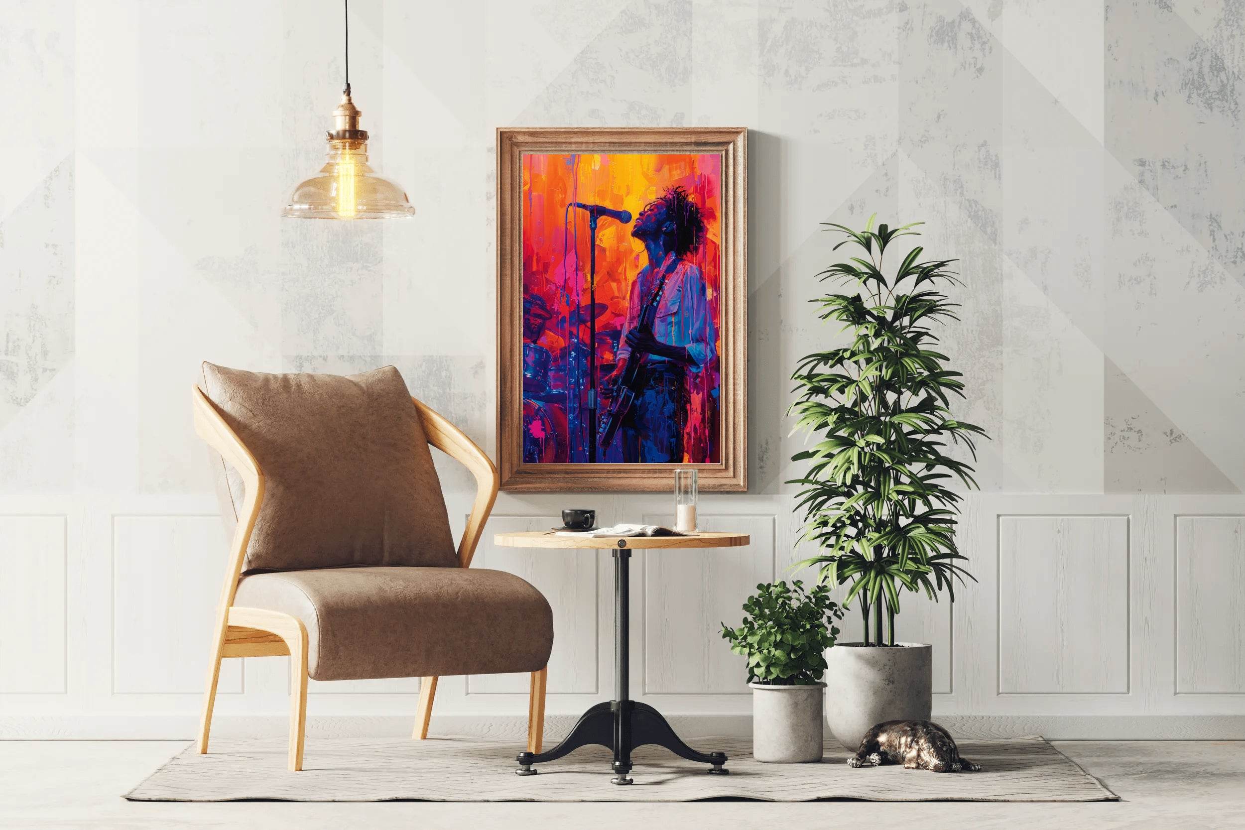 Concert Singer Wall Art - beink online art store