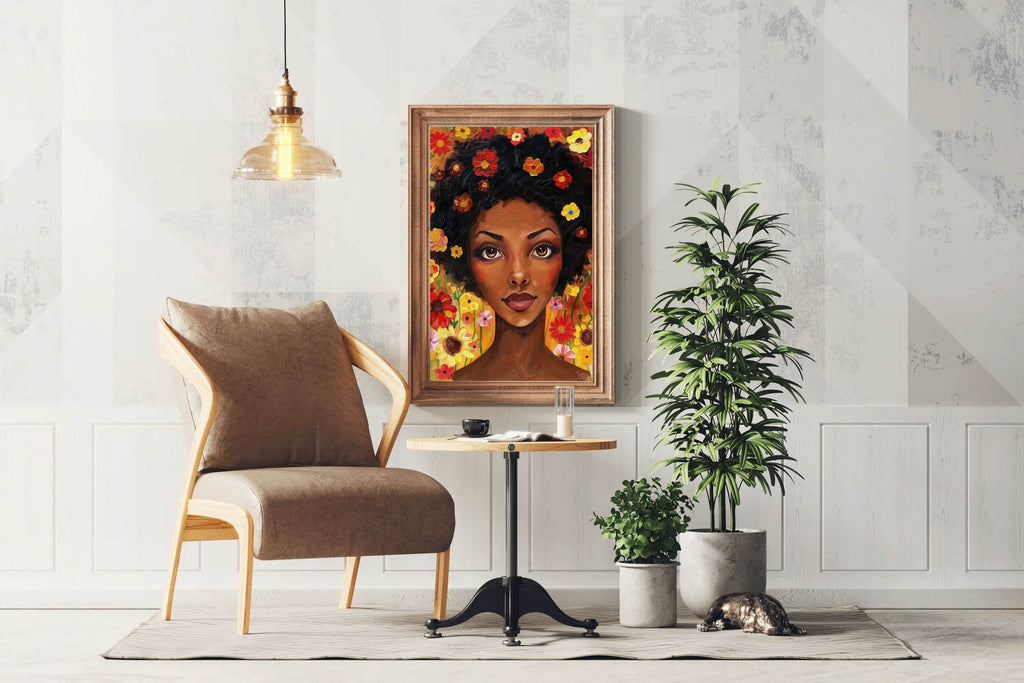 Angel Women Wall Art - beink online art store
