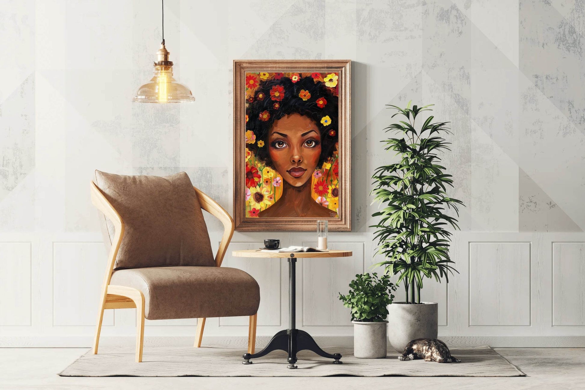 Angel Women Wall Art - beink online art store