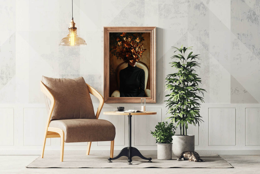 The Butterfly Mind Of People Wall Art - beink online art store