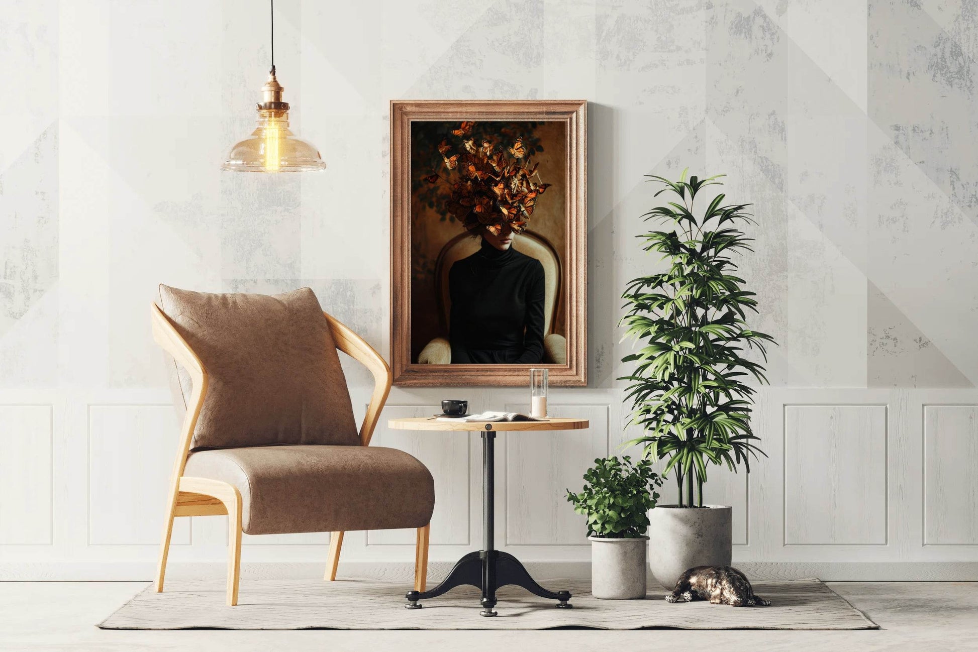 The Butterfly Mind Of People Wall Art - beink online art store