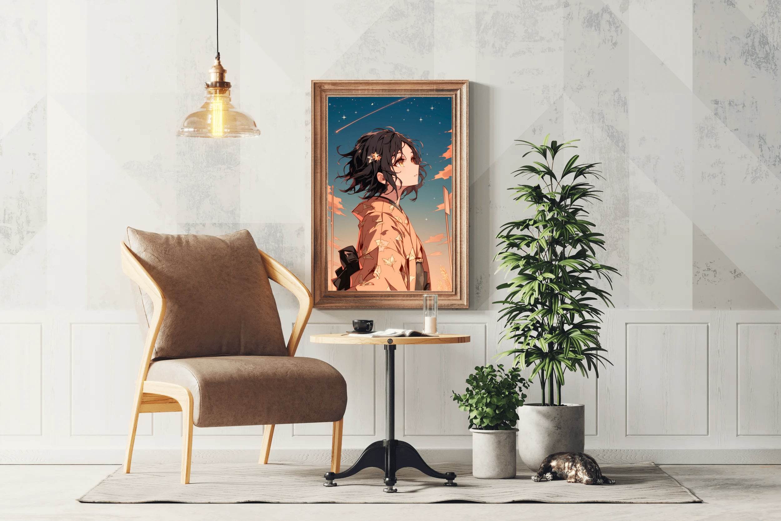 Sakura Enchantresses Anime Wall Art - beink online art store