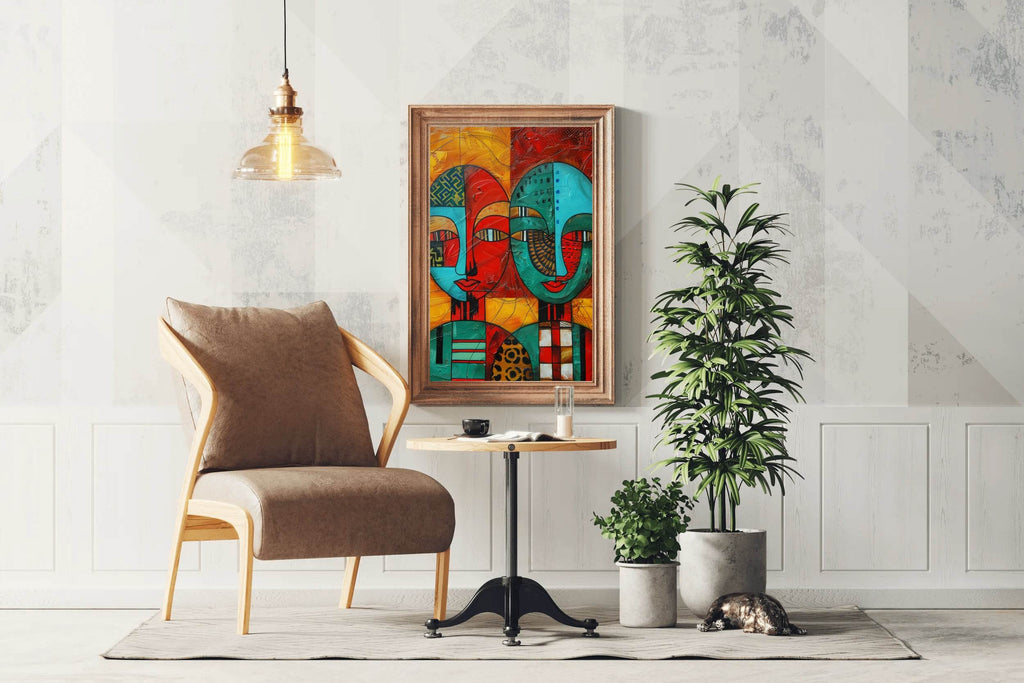 Paint Textured Canvas Wall Art - beink online art store