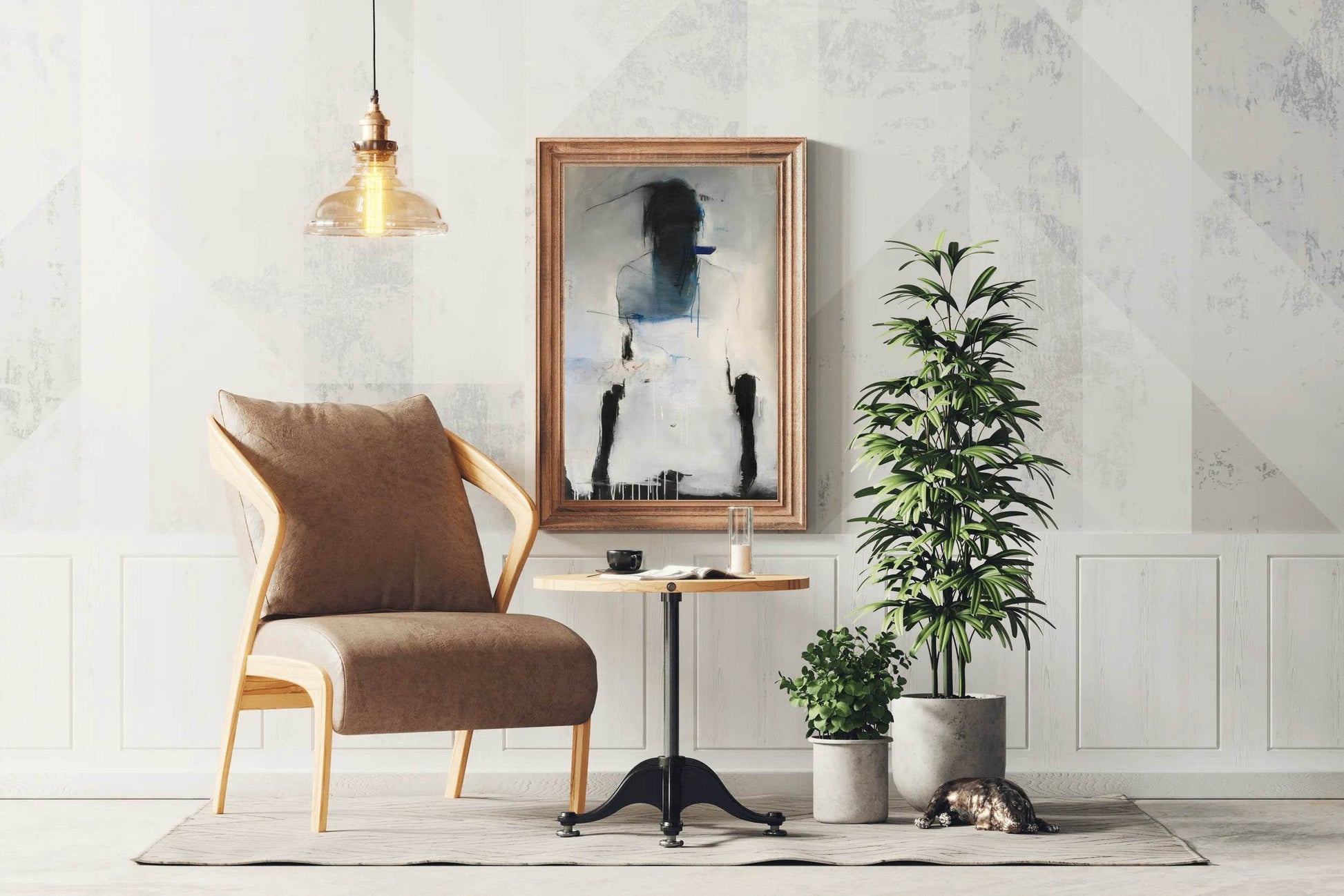 Inner Turmoil Modern Wall Art - beink online art store
