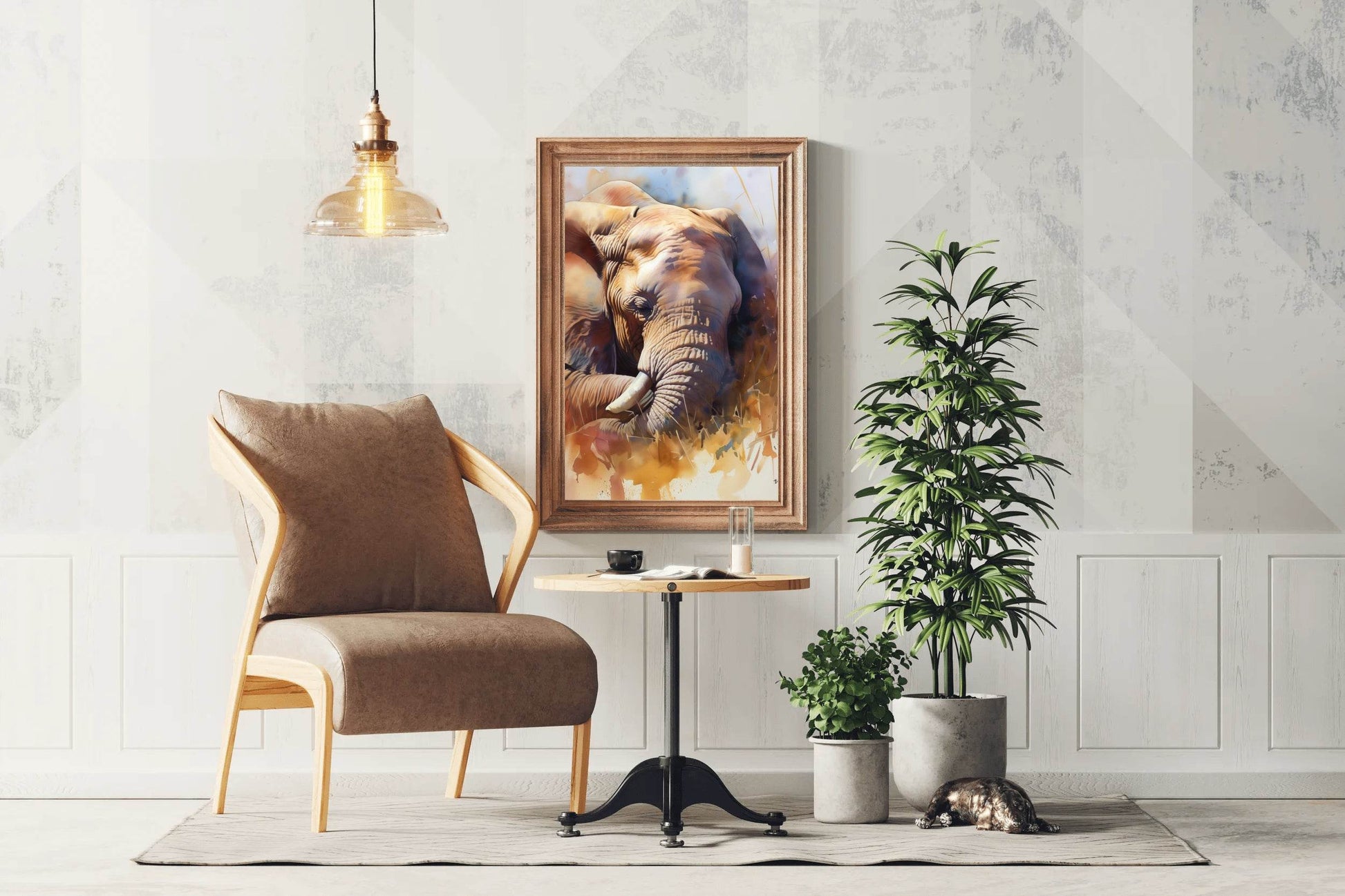 Elephant Animal Wall Art - beink online art store