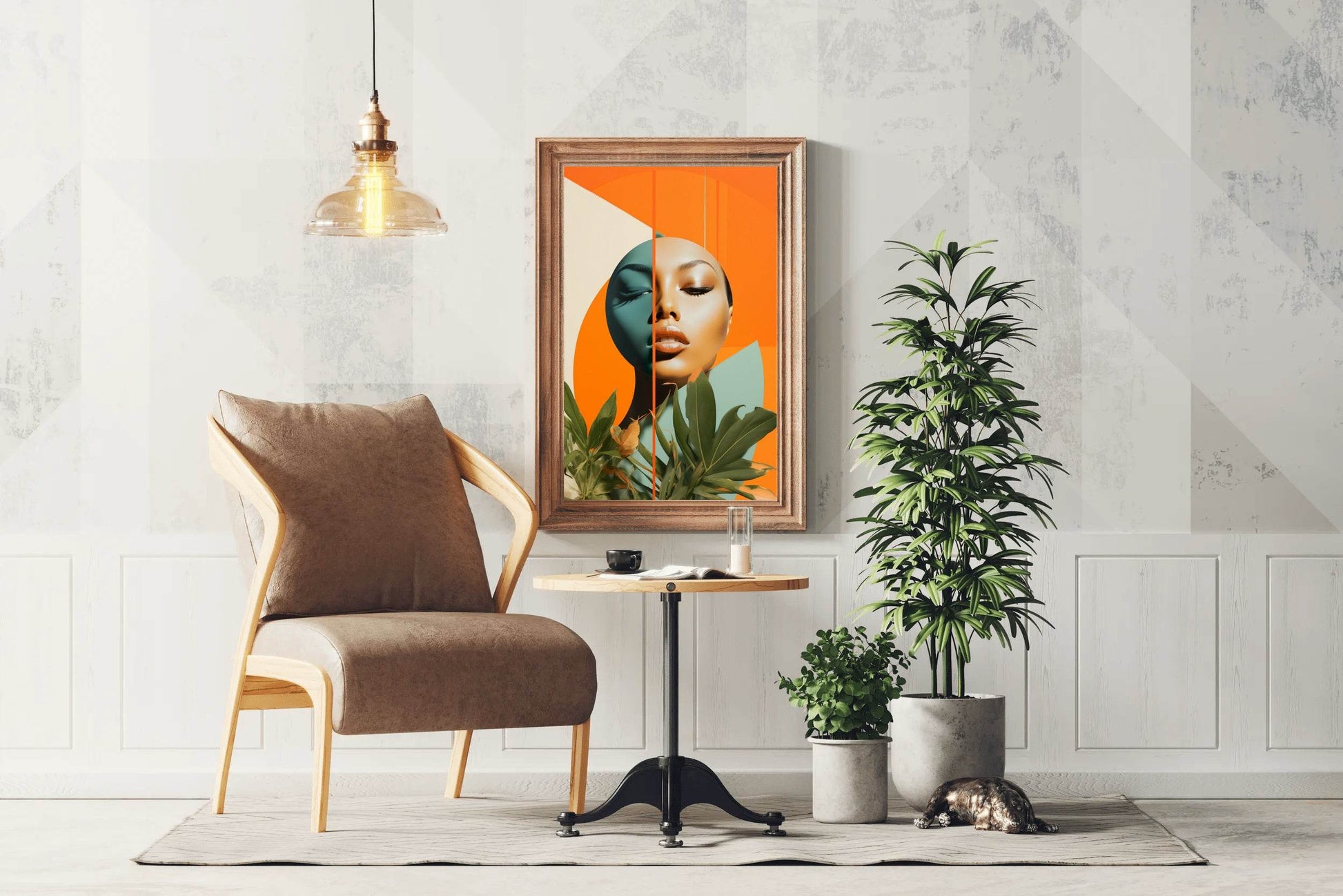 Feminine Poster Abstract Wall Art - beink online art store