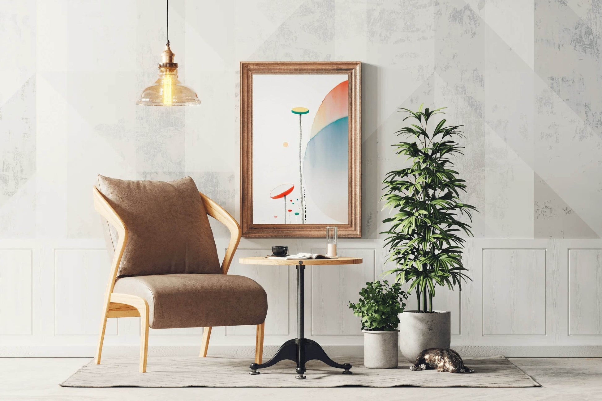 Creative Shapes Abstract Wall Art - beink online art store