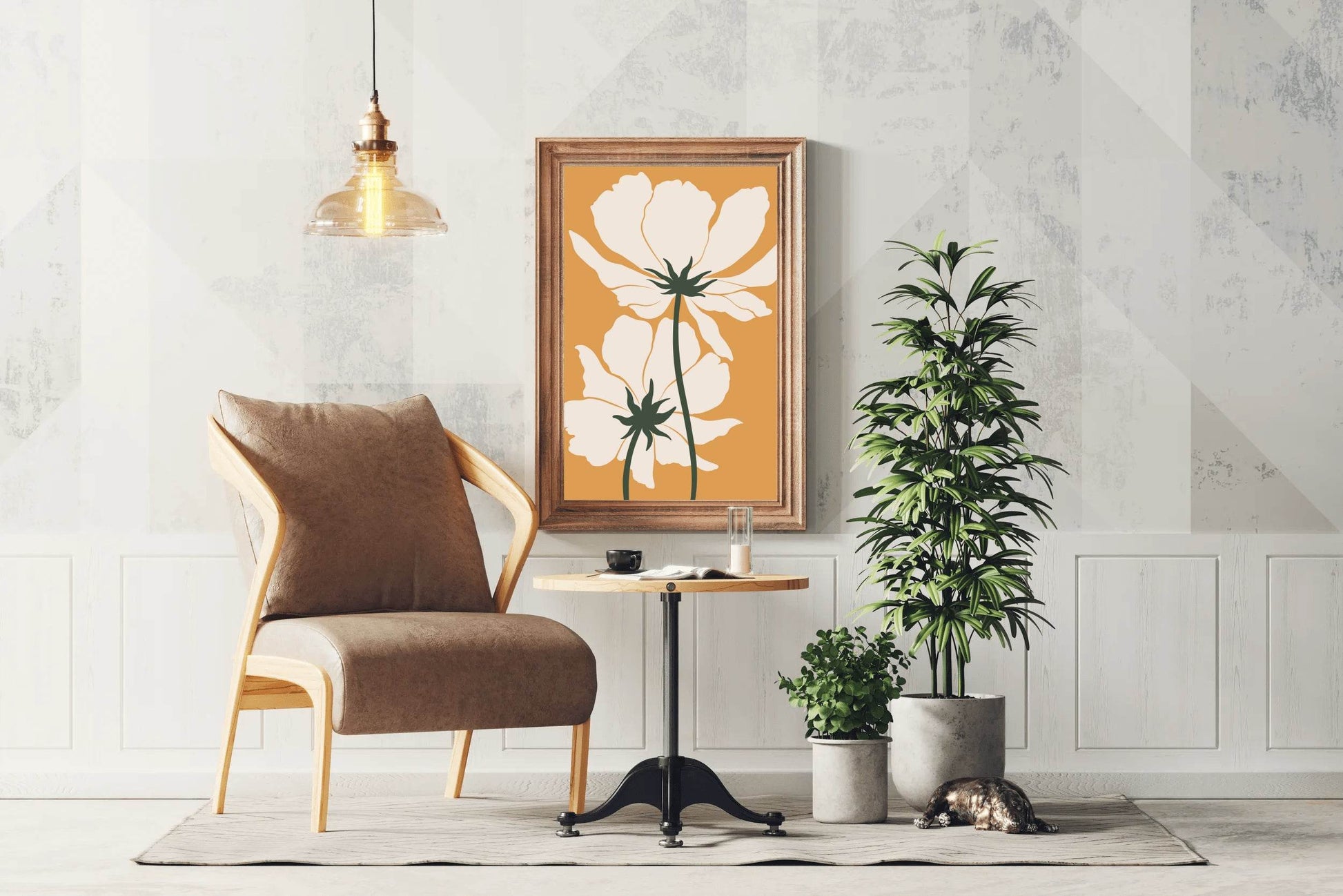 Beautiful Poppy Flowers Wall Art - beink online art store